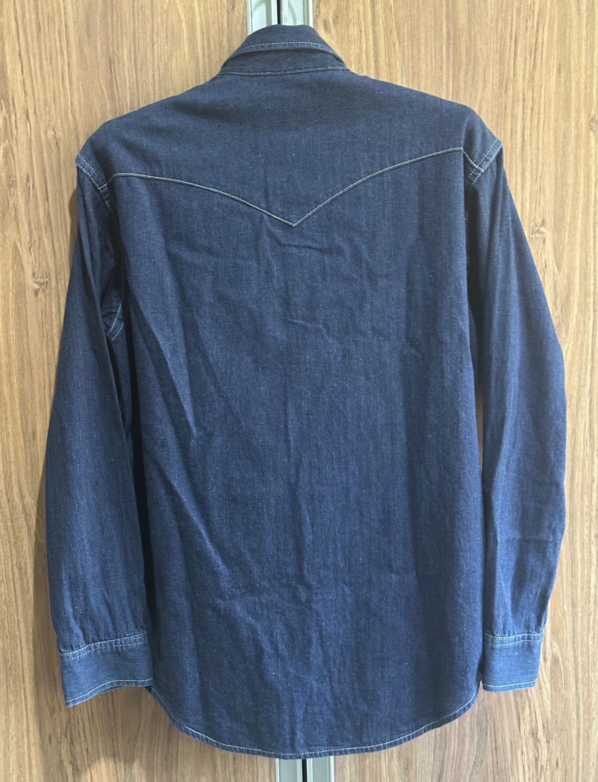 Japanese Brand JAPANESE BRAND ACOUSTIC DENIM SHIRT MADE IN JAPAN Size US M / EU 48-50 / 2 - 2 Thumbnail