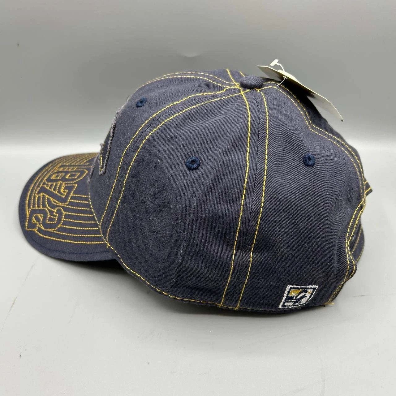 The Game Yellowstone National Park Hat Men Blue Strap Back Cotton Size ONE SIZE - 6 Thumbnail