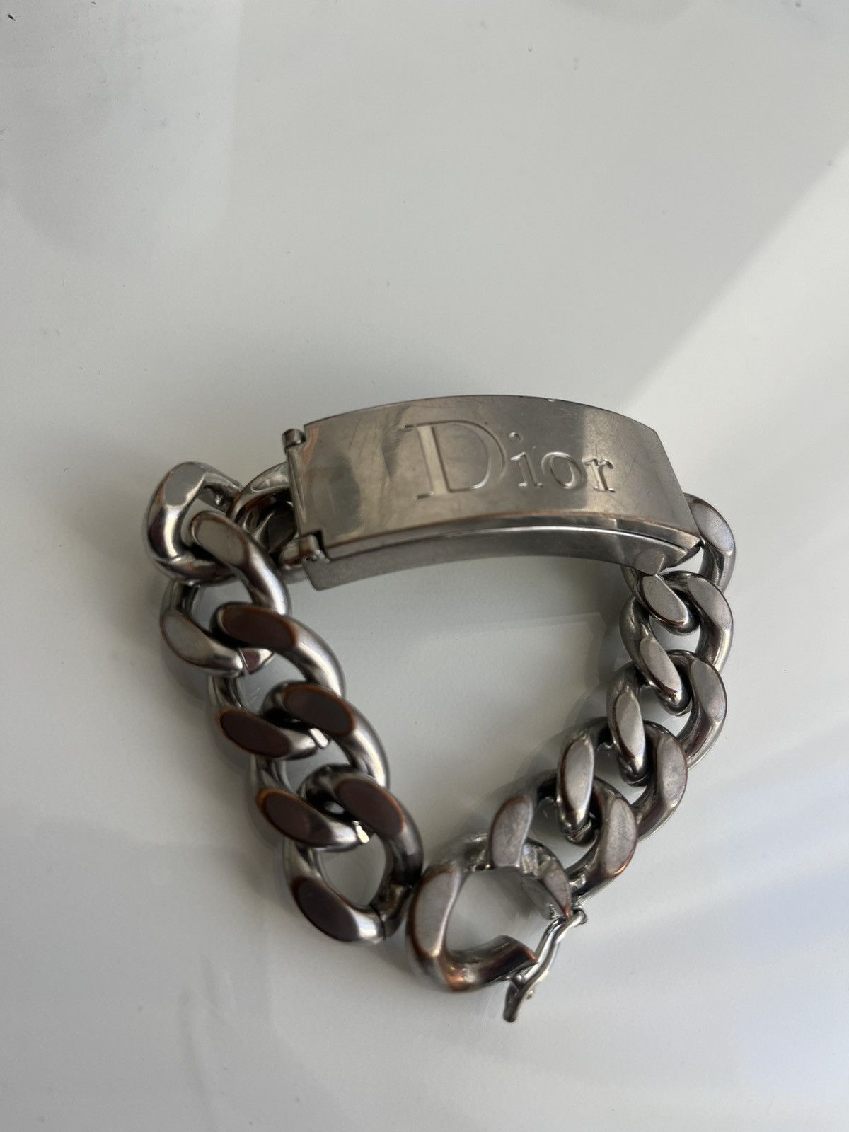 Dior Dior 2004 John Galliano Cuban Link Stash Spot Bracelet Size ONE SIZE - 7 Thumbnail