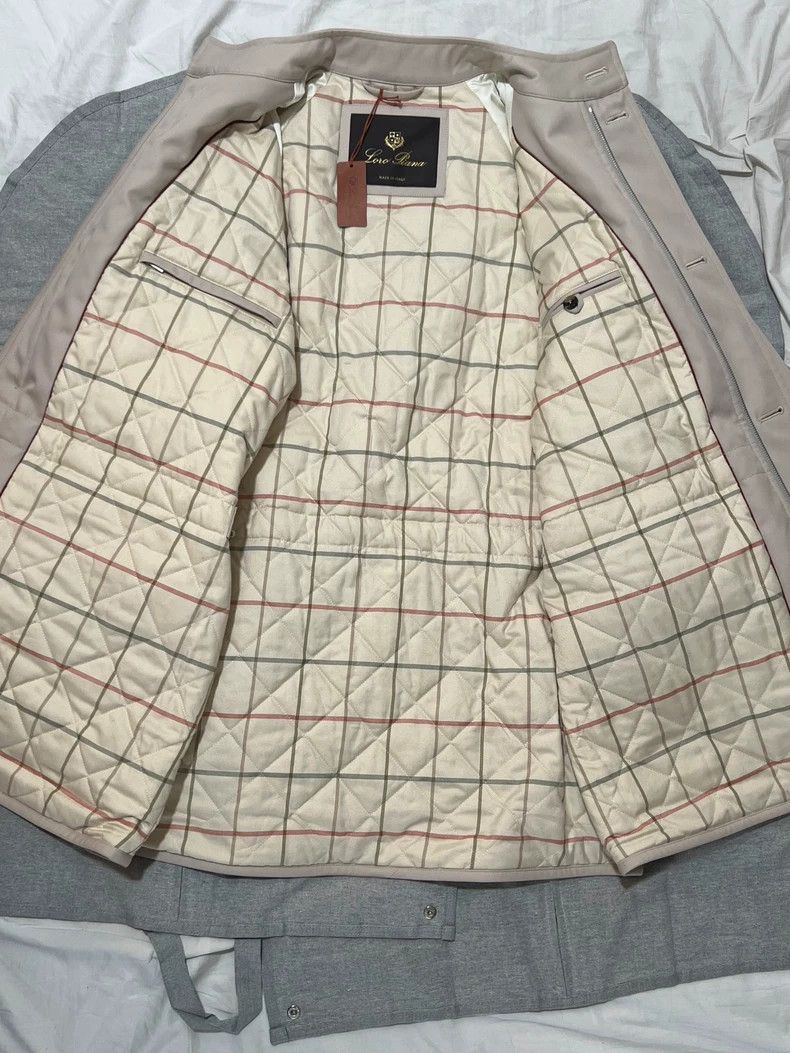 Loro Piana LORO PIANA Full cotton padded cotton coat in hunting style Size US M / EU 48-50 / 2 - 3 Thumbnail