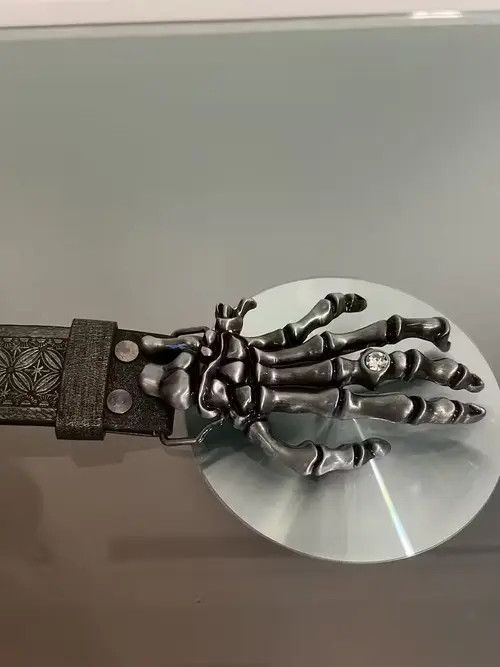 Japanese Brand × Vintage Rhinestone Skeleton Hand Belt Size ONE SIZE - 3 Thumbnail