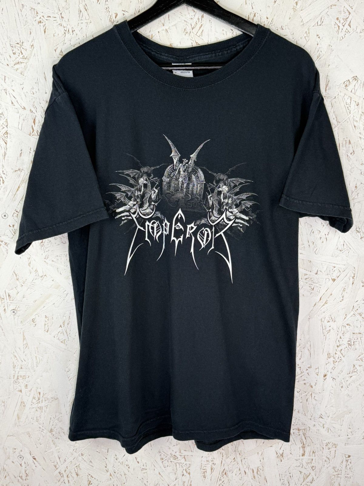 Band Tees Emperor Inno A Satana 2007 Black Metal Band T-Shirt L Size US L / EU 52-54 / 3 - 1 Thumbnail