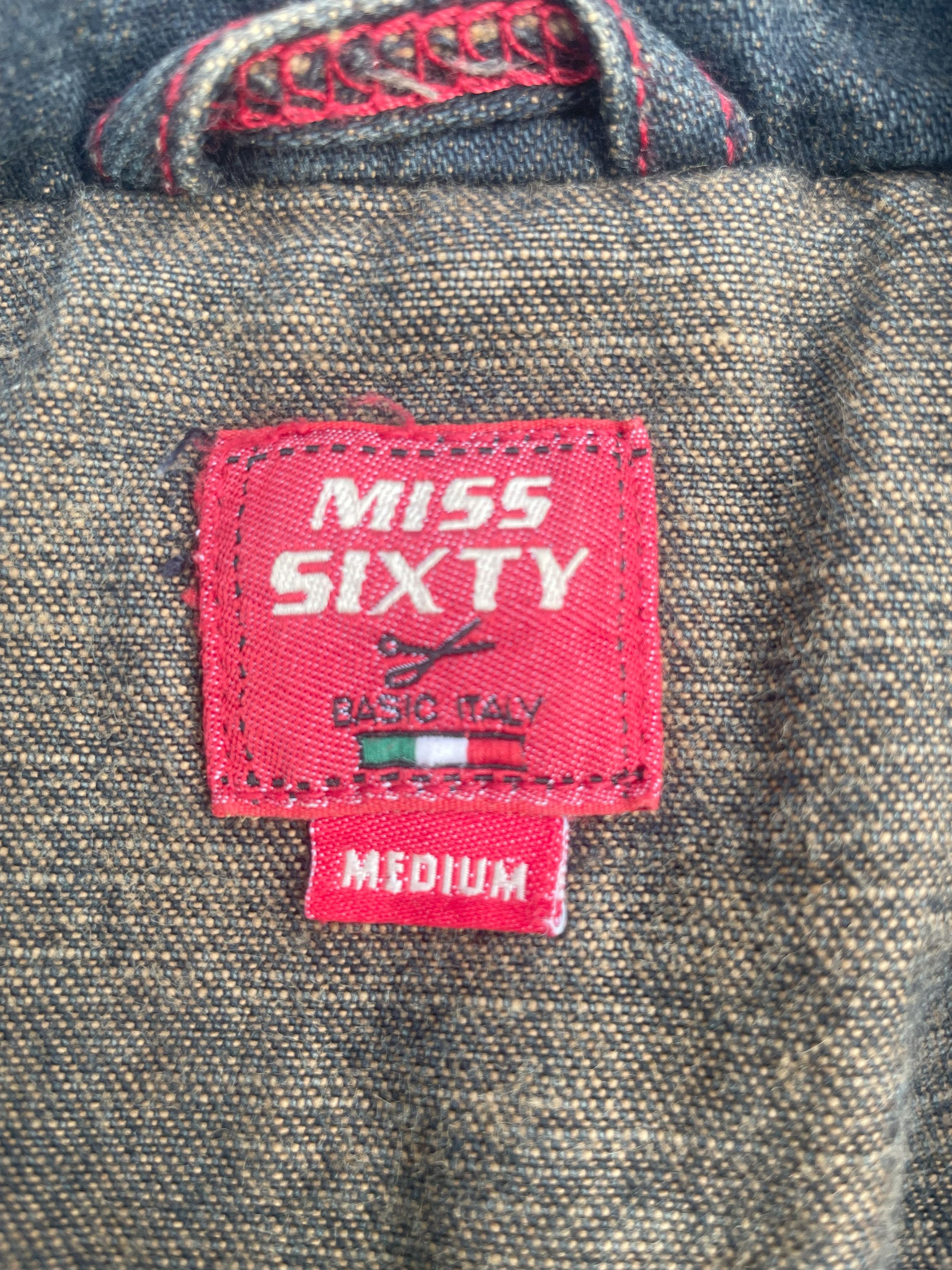 Miss Sixty Miss Sixty Italy Denim Jacket Size S / US 4 / IT 40 - 10 Thumbnail