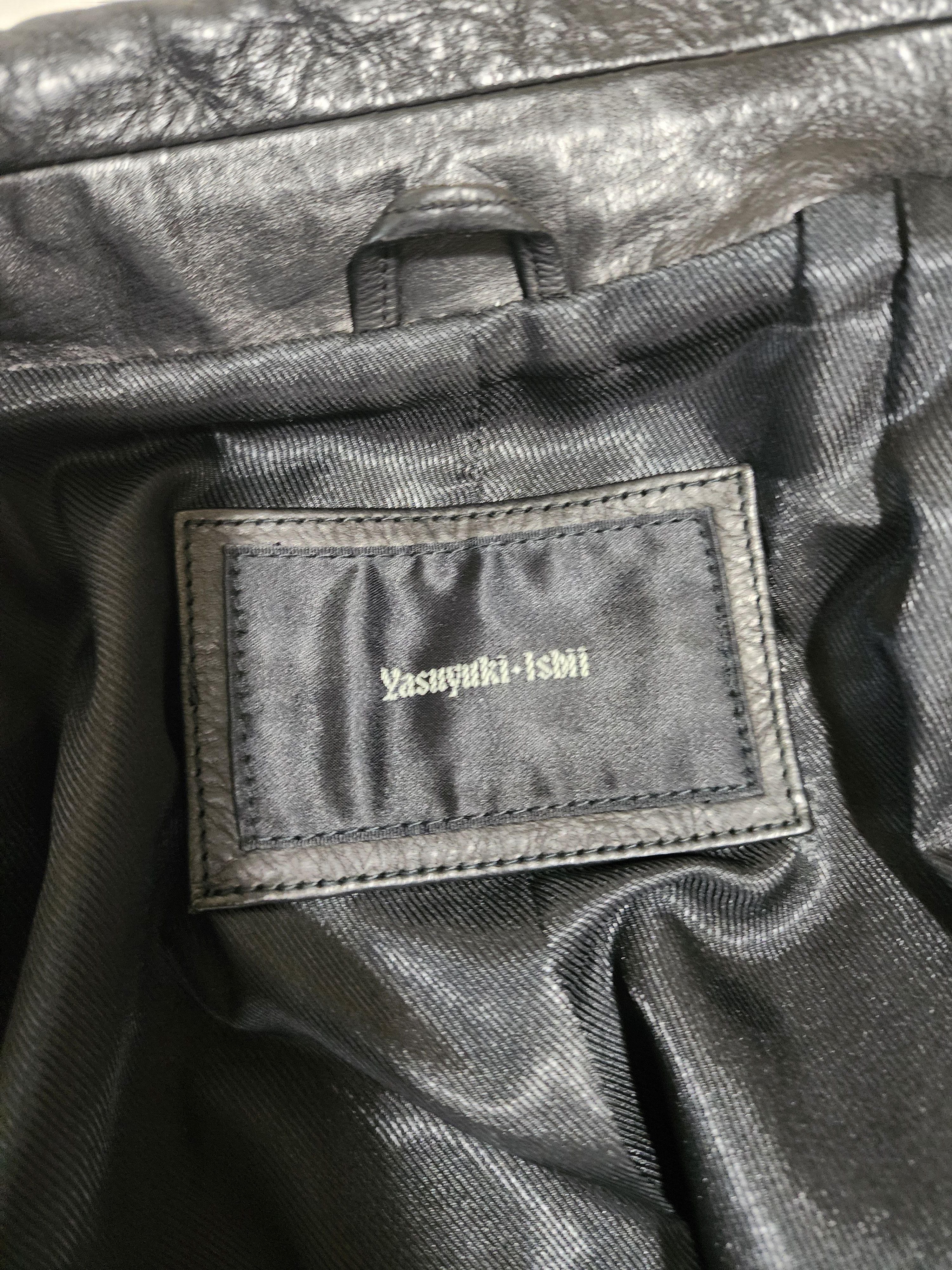 Yasuyuki Ishii Yasuyuki Ishii Cow Leather Coat Size US M / EU 48-50 / 2 - 11 Thumbnail