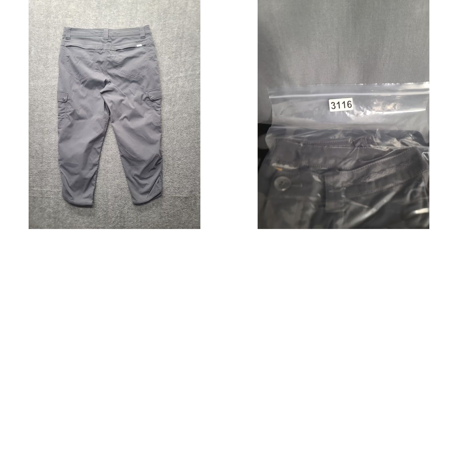 Eddie Bauer Eddie Bauer Capri Pants Womens 2x21 Travex Guide Pro Active Fit Hiking Cargo Capri Pants Travel Workwear Casual Gray 2 N/A Size 28" / US 6 / IT 42 - 9 Thumbnail
