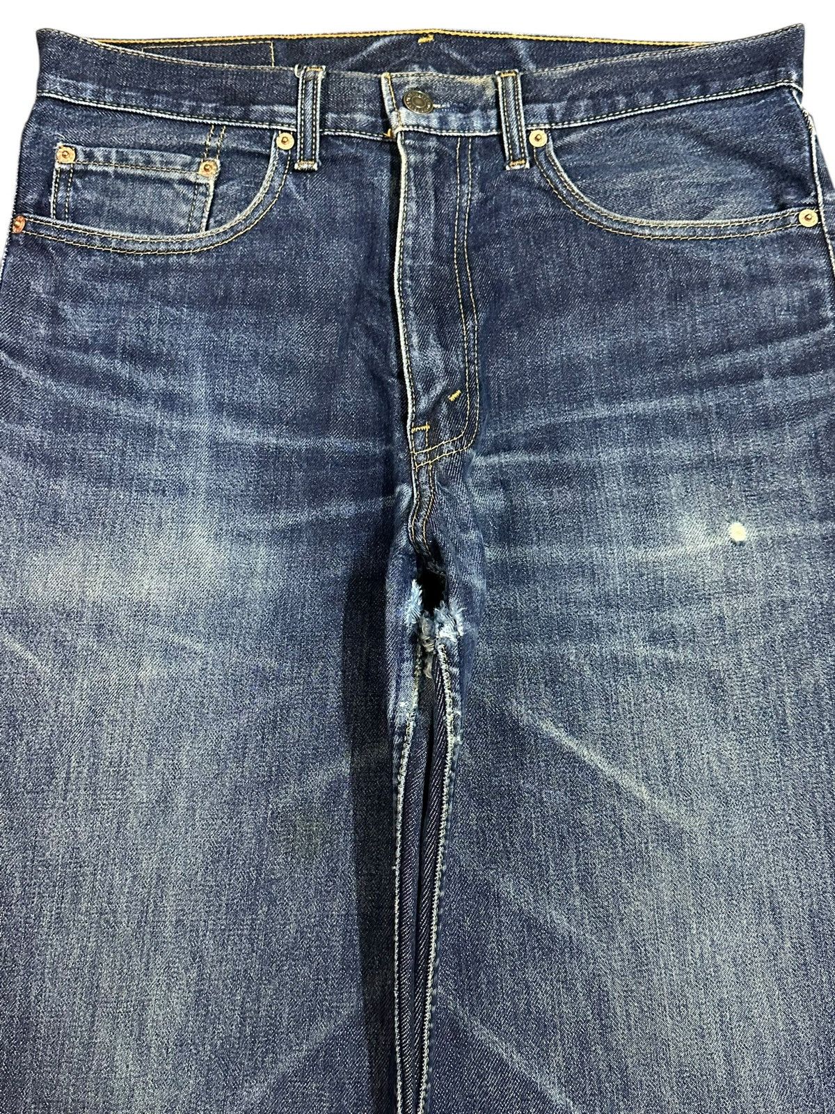 Levi's Vintage Levis 508 Blue Wash Style Baggy Jeans Size US 32 / EU 48 - 3 Thumbnail