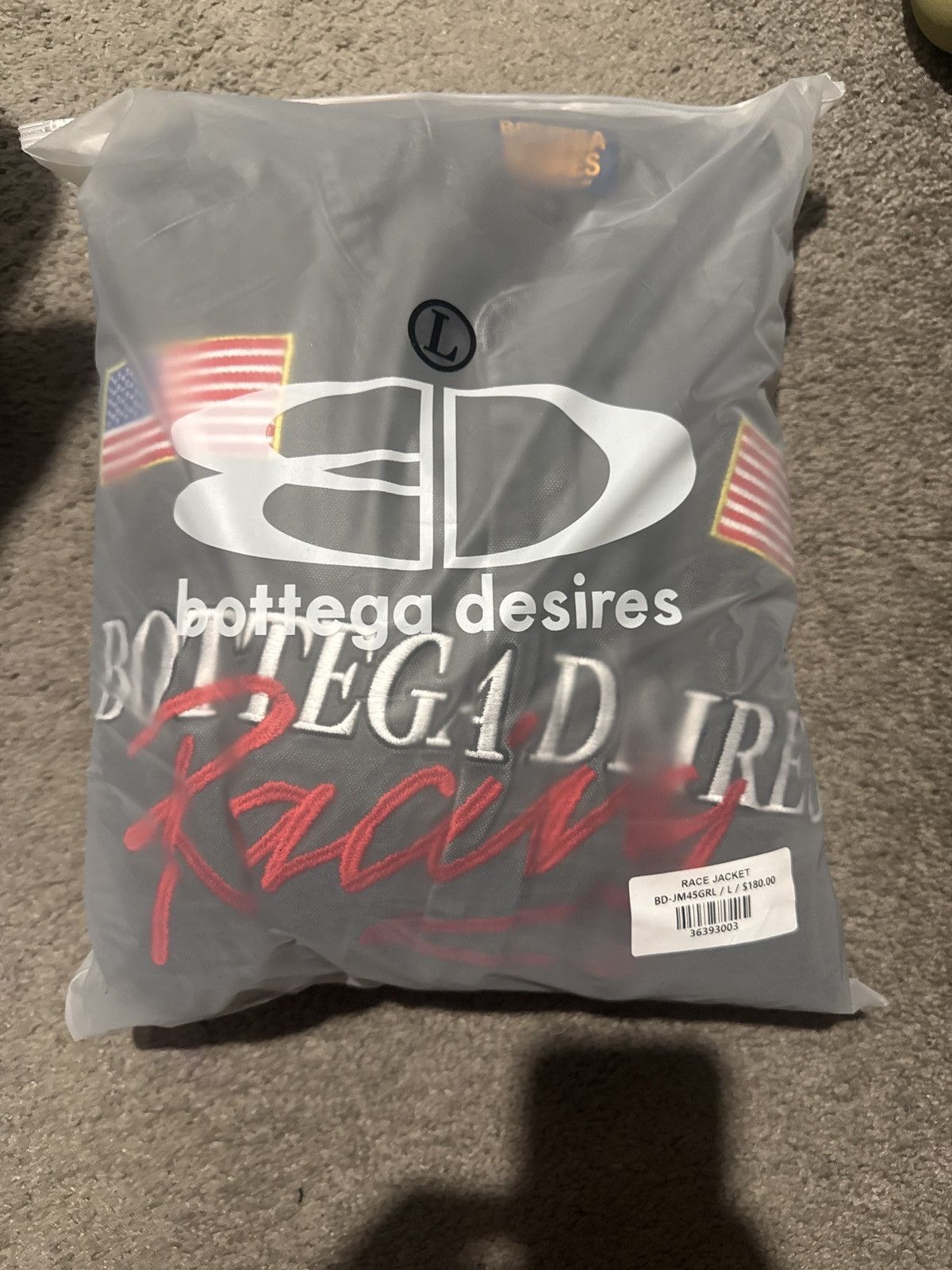 Bottega Desires Bottega Desires race jacket large NEW! Size US L / EU 52-54 / 3 - 5 Thumbnail