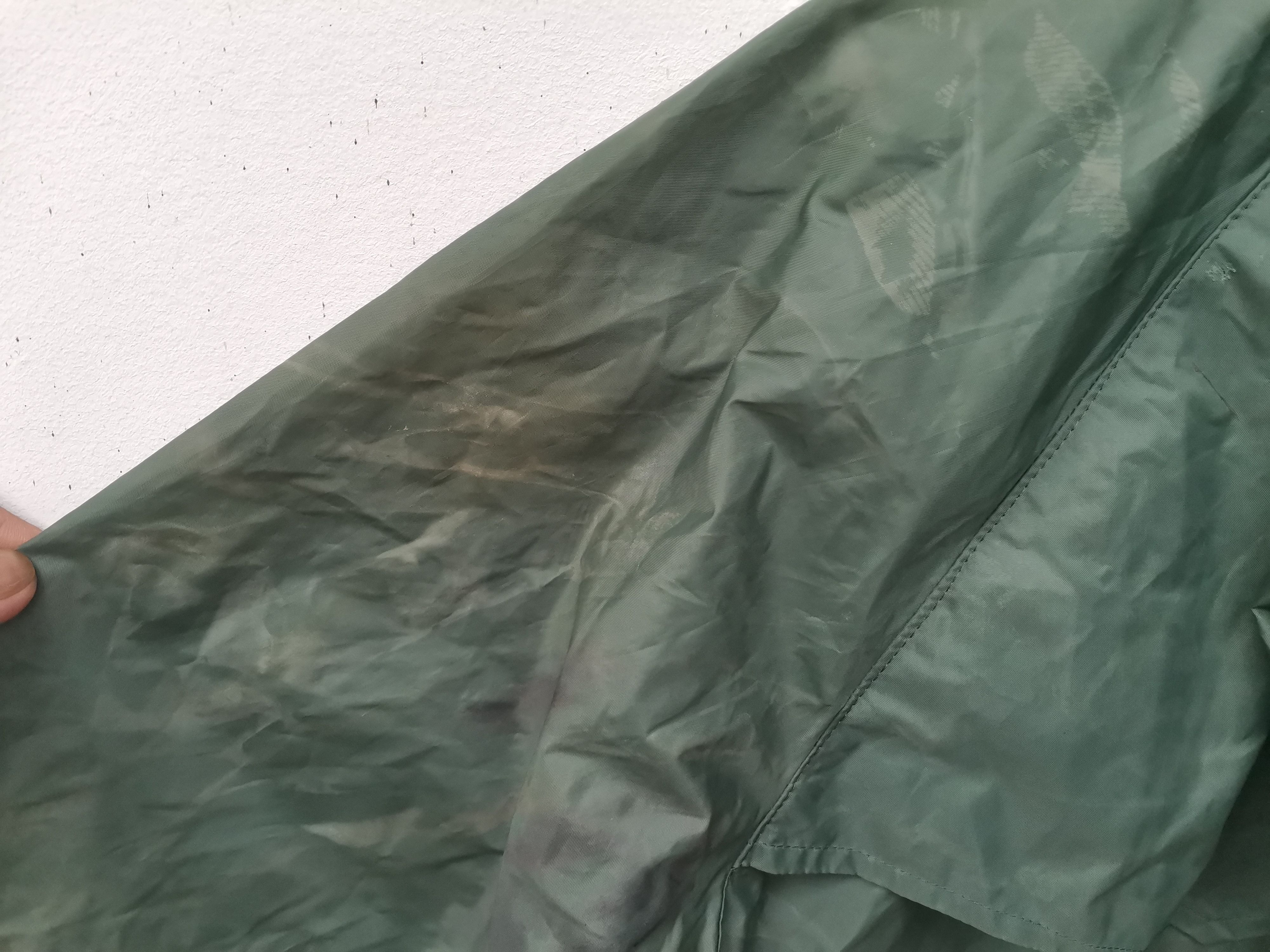CABANE de ZUCCa Rare Distressed Cabane De Zucca raincoat Size US L / EU 52-54 / 3 - 4 Thumbnail