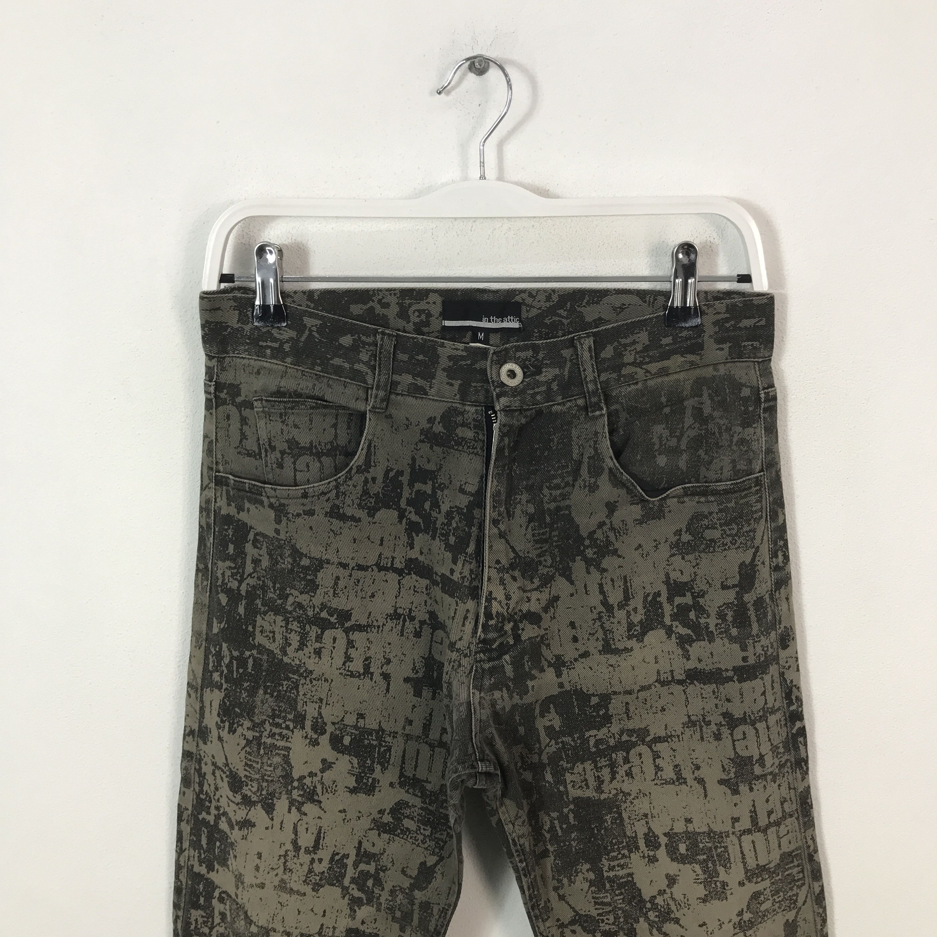 In The Attic in the attic japan denim gothic punk design pants Size US 28 / EU 44 - 2 Thumbnail