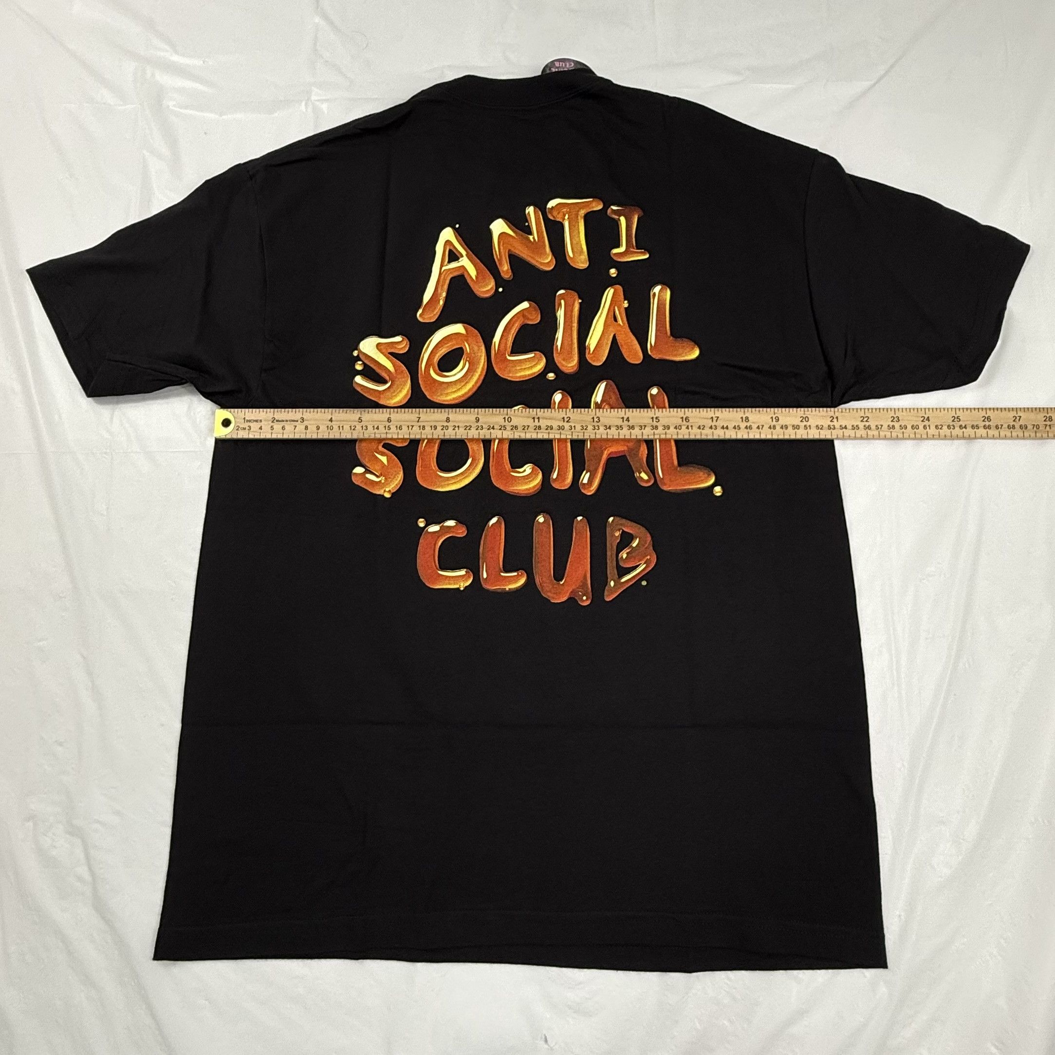 Anti Social Social Club Anti Social Social Club Sad Boyz Honey Drip Black T-Shirt Size US L / EU 52-54 / 3 - 4 Thumbnail