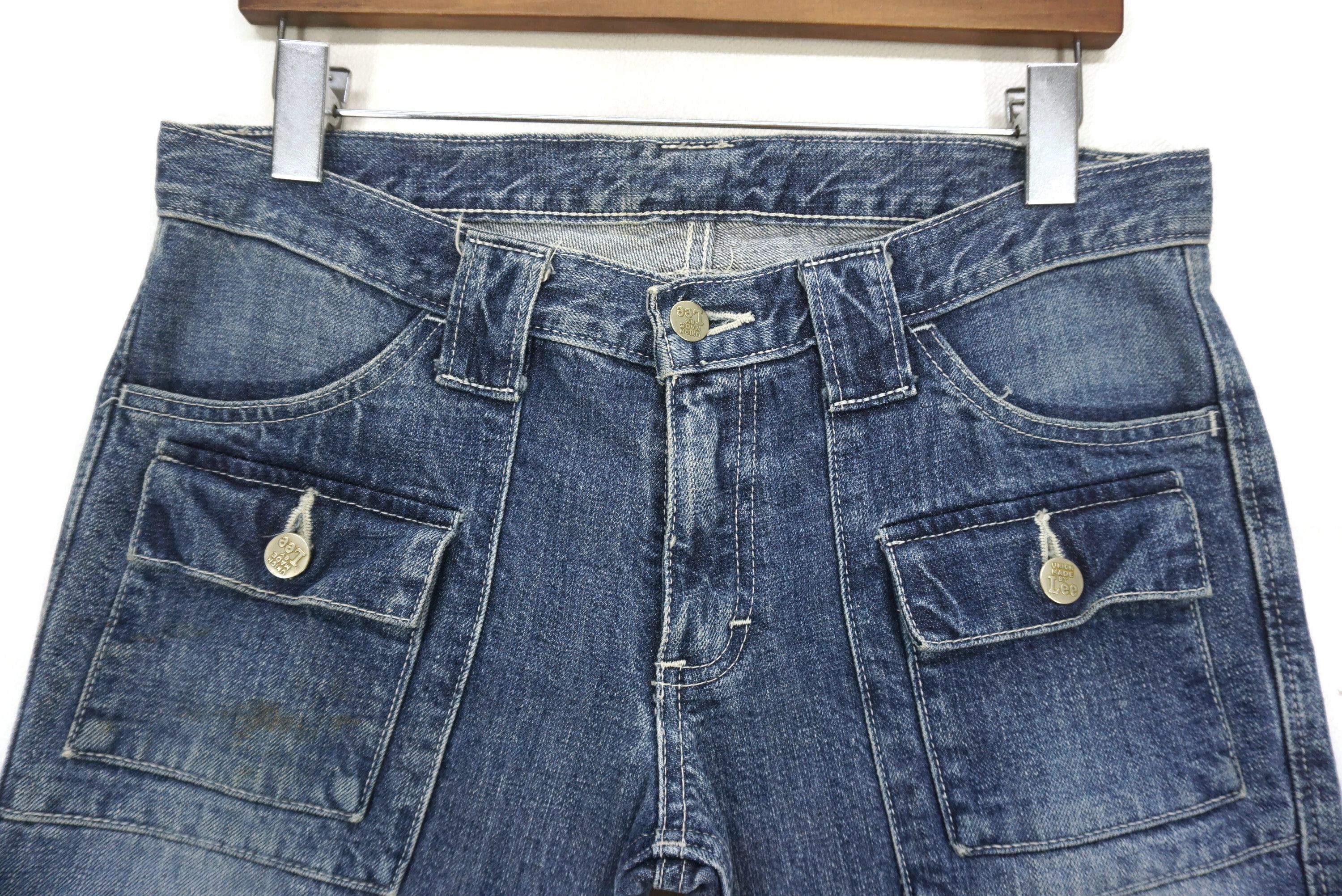 Lee Lee Union Made Jeans Size 32x33.5 Low-Rise Baker Denim Size US 32 / EU 48 - 3 Thumbnail
