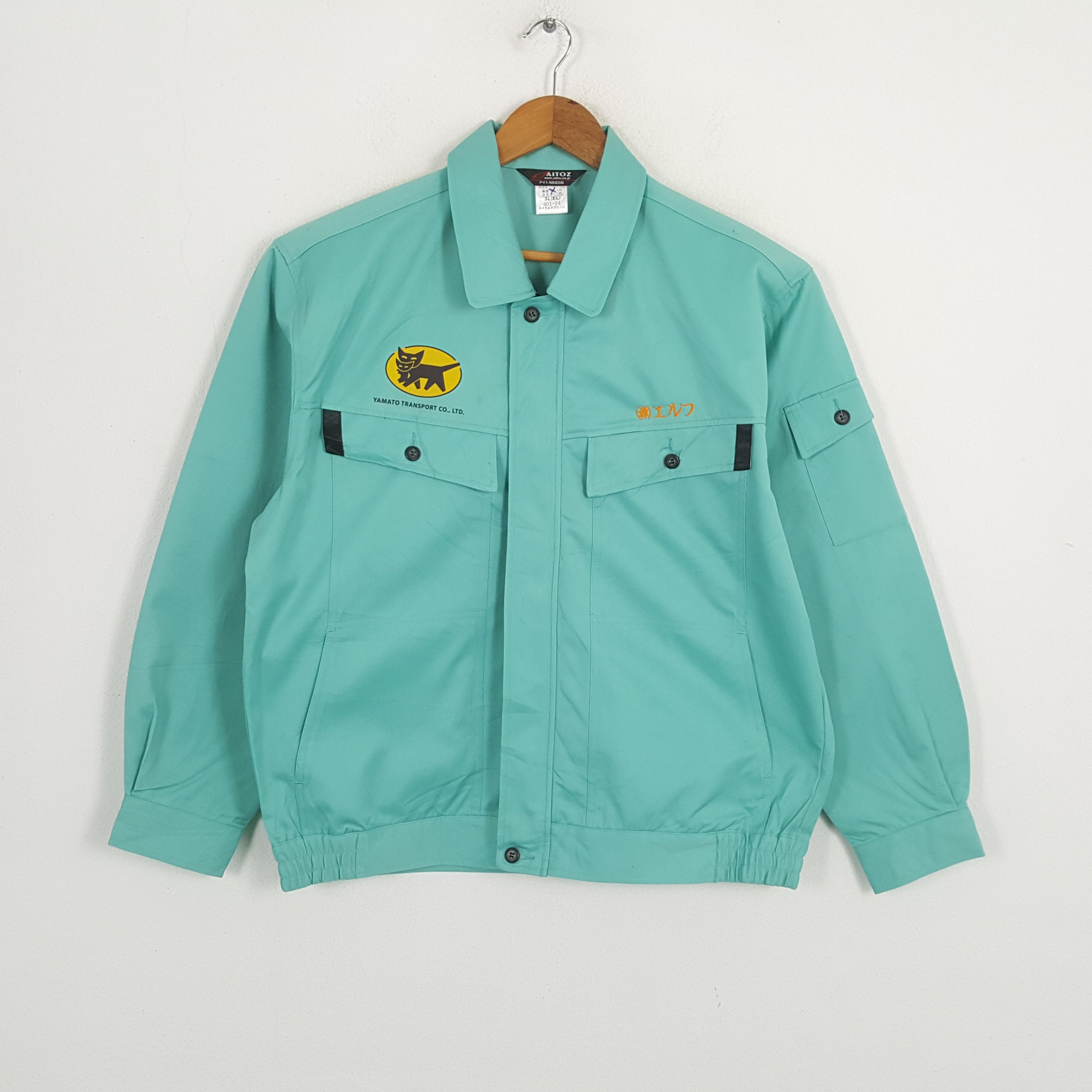 Japanese Brand × Vintage Vintage YAMATO TRANSPORT Japanese Racing Custom Jacket Size US L / EU 52-54 / 3 - 3 Thumbnail