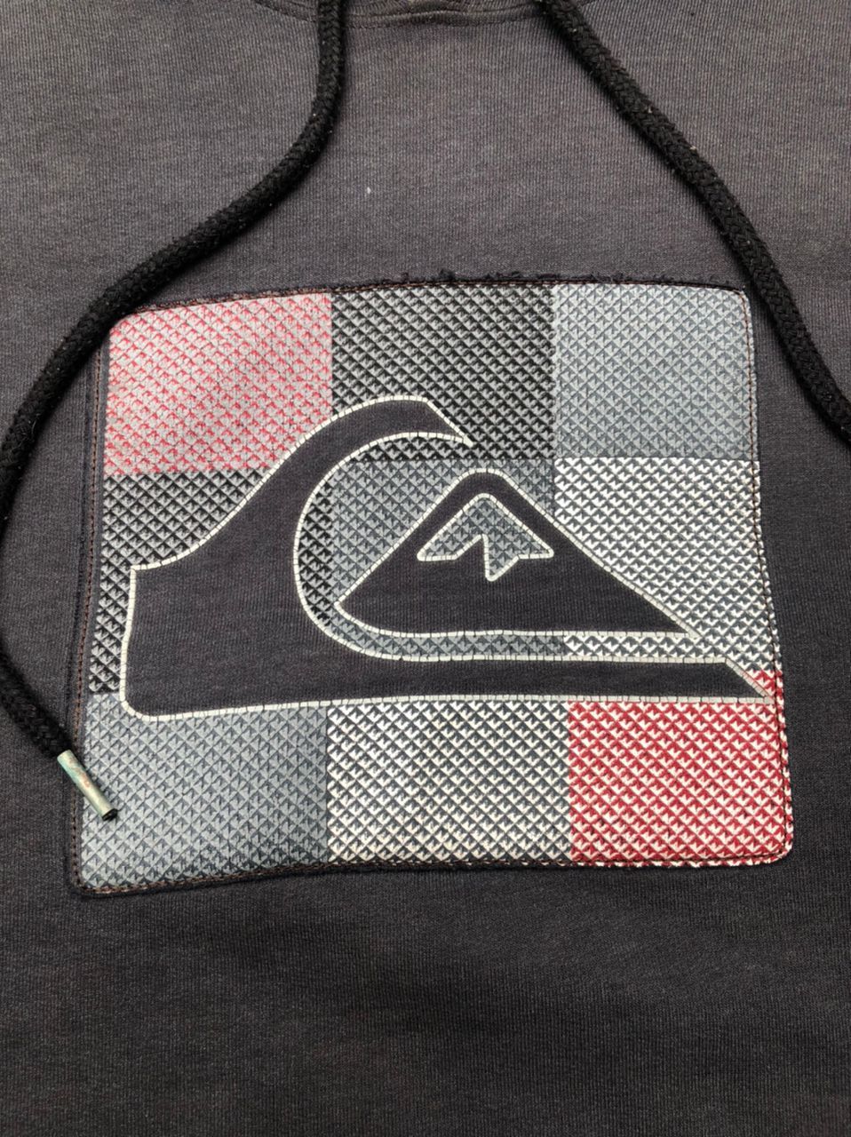Quiksilver × Vintage Crazy Y2K Vintage Quiksilver Logo Hoodie Distressed Size US L / EU 52-54 / 3 - 5 Thumbnail
