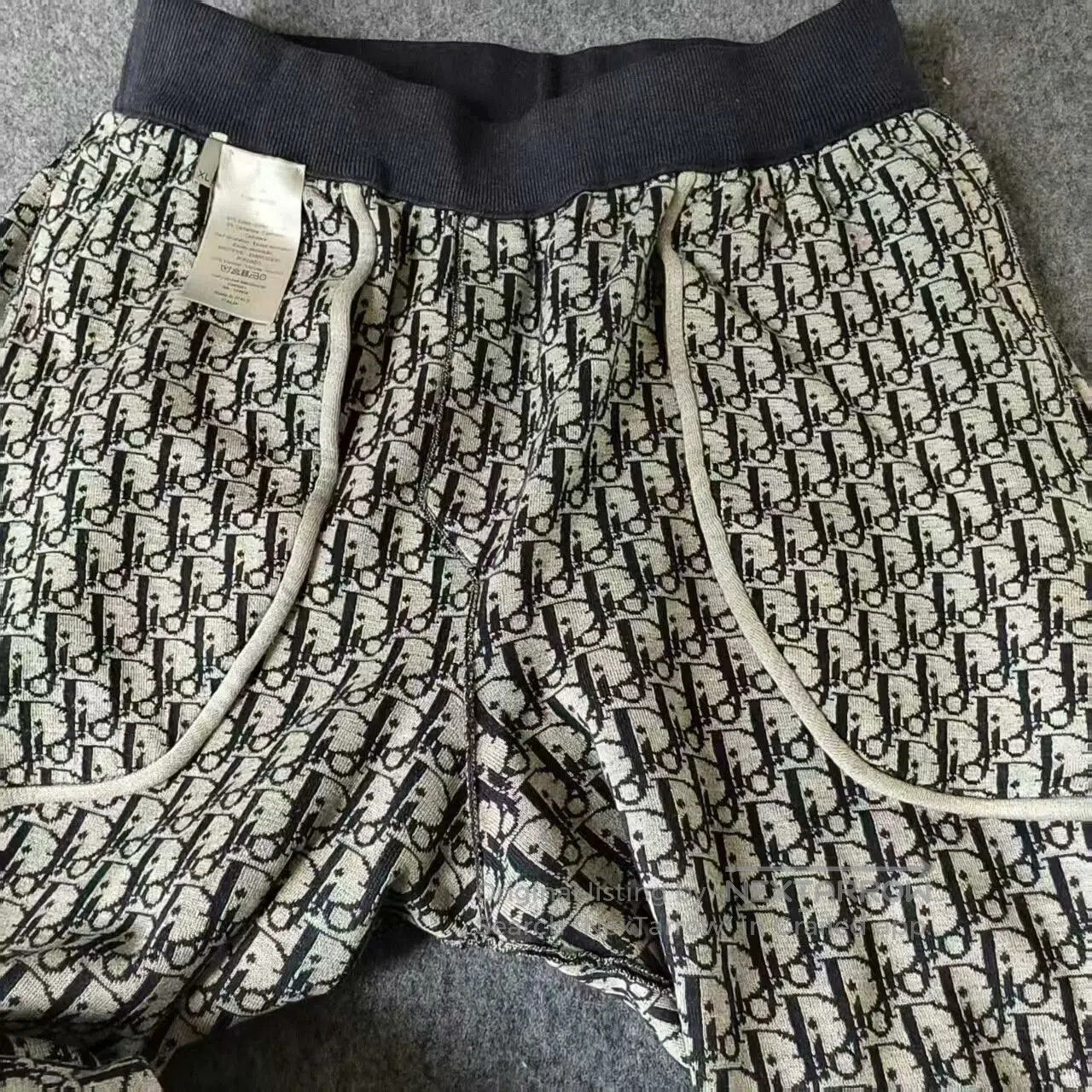 Dior Dior Cashmere Lined Printed Sweatpants. Size US 44 / EU 60 - 4 Thumbnail