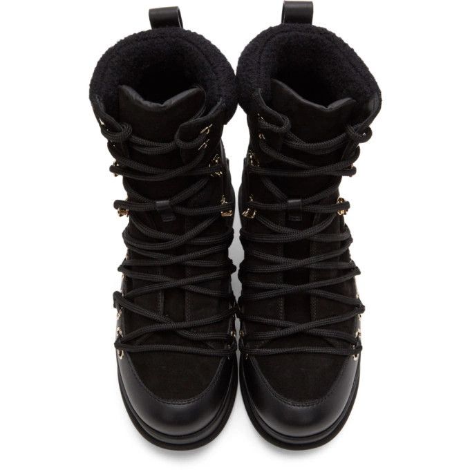 Salvatore Ferragamo o1y0326 Ankle Boots in Black Size US 7 / IT 37 - 5 Thumbnail