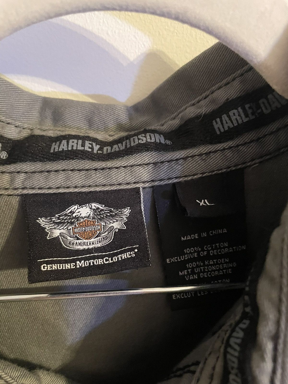 Harley Davidson Harley Davidson Button Up Size US XL / EU 56 / 4 - 4 Thumbnail