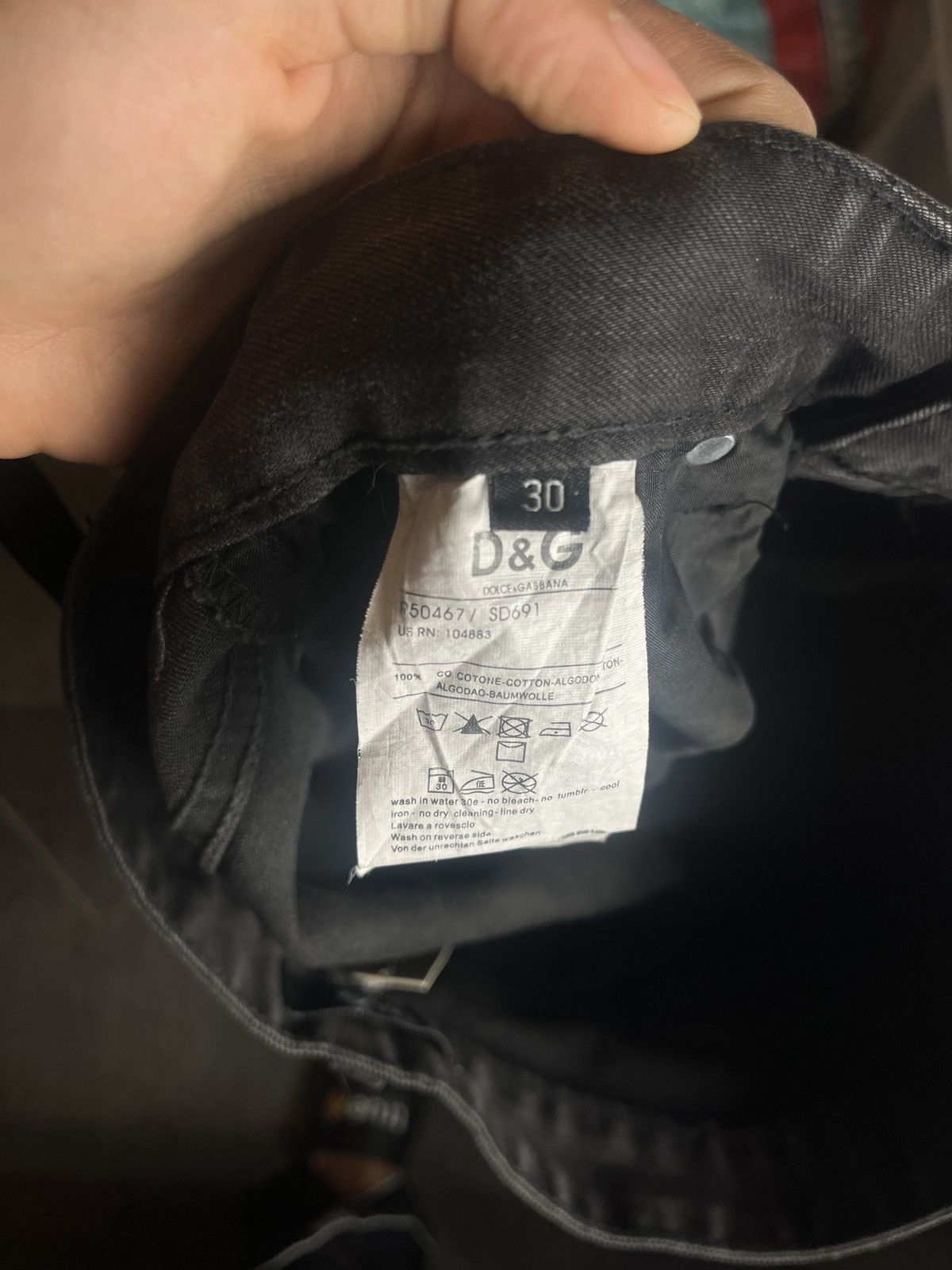 Dolce & Gabbana Dolce & Gabbana Jeans Size US 30 / EU 46 - 6 Thumbnail