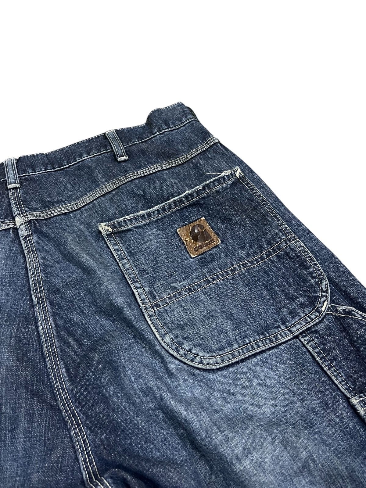 Carhartt CARHARTT DENIM CARPENTER SHORT PANTS Size US 36 / EU 52 - 9 Thumbnail