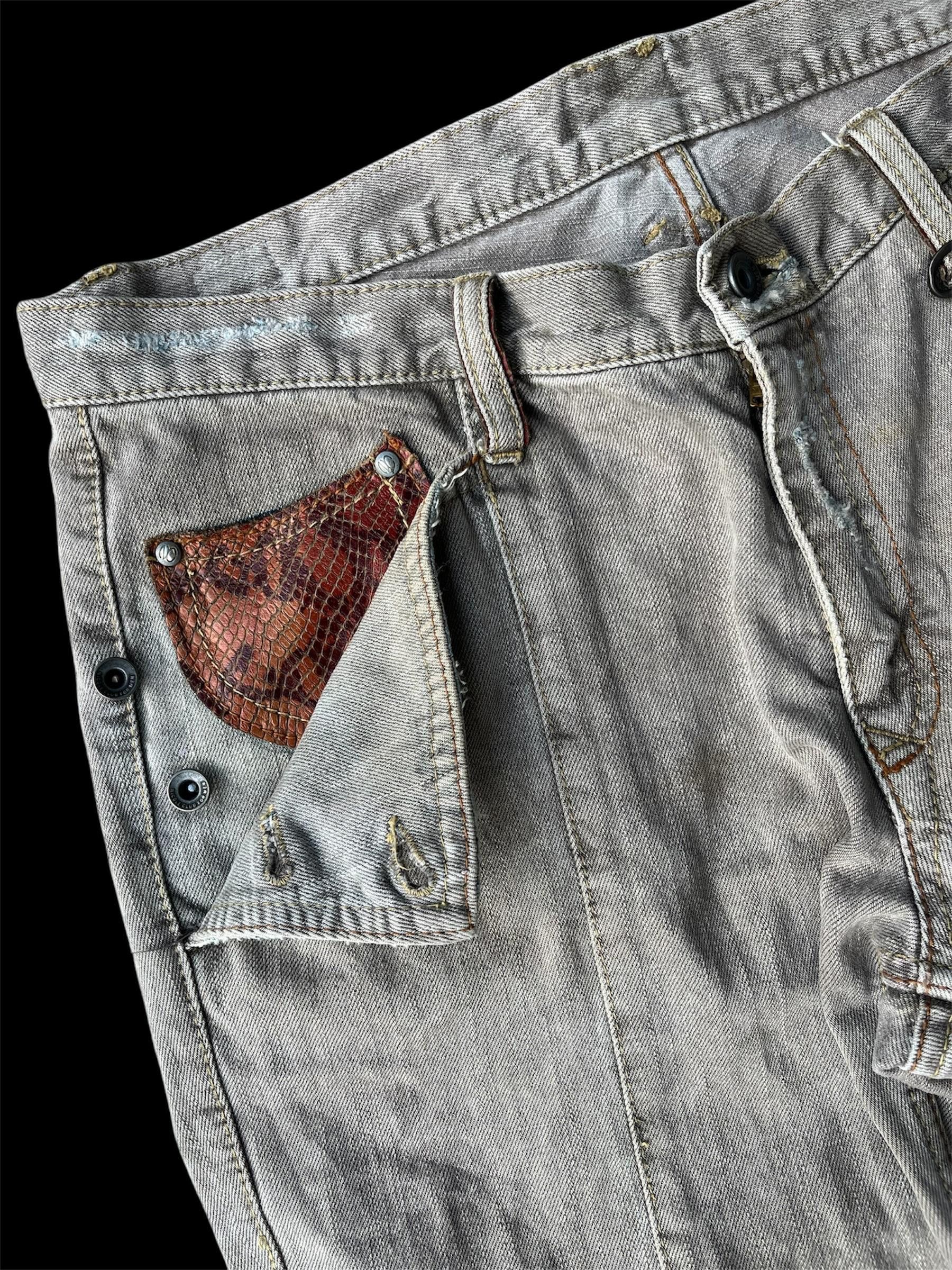 If Six Was Nine × Japanese Brand × Le Grande Bleu (L.G.B.) Nicole Club For men Flared Pants Size US 34 / EU 50 - 3 Thumbnail