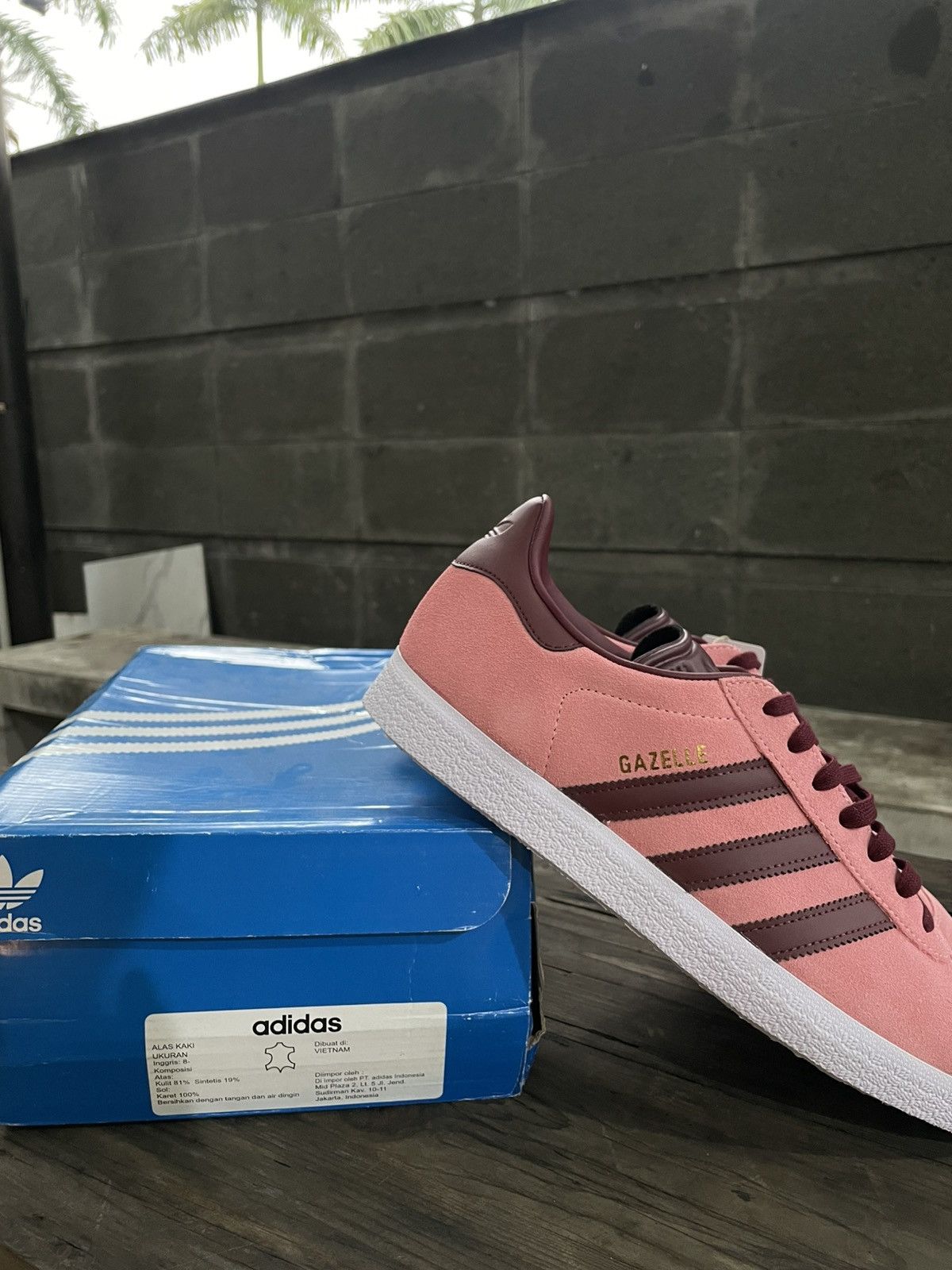 Adidas ADIDAS GAZELLE SUPER POP PINK Size US 9 / EU 42 - 6 Thumbnail