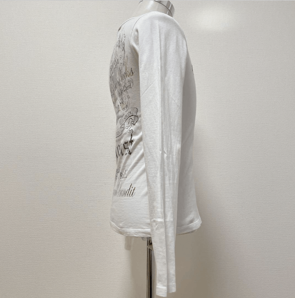 Japanese Brand Lagust Long Sleeve Graphic Tee Size US L / EU 52-54 / 3 - 4 Thumbnail