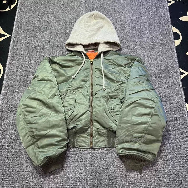 Vetements Vetements Baseball Jacket Hooded Bomber Jacket Short Lengt Size US M / EU 48-50 / 2 - 1 Thumbnail