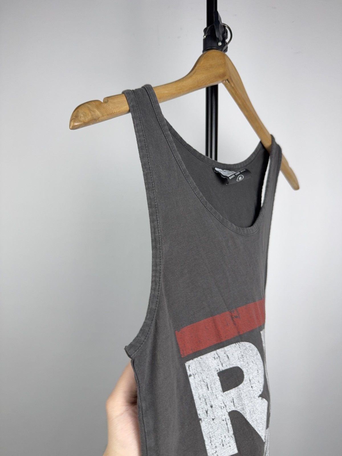 RUN DMC 2015 Faded Run DMC Tank Top Logo Rap Tee Sleeveless S Size S / US 4 / IT 40 - 4 Thumbnail