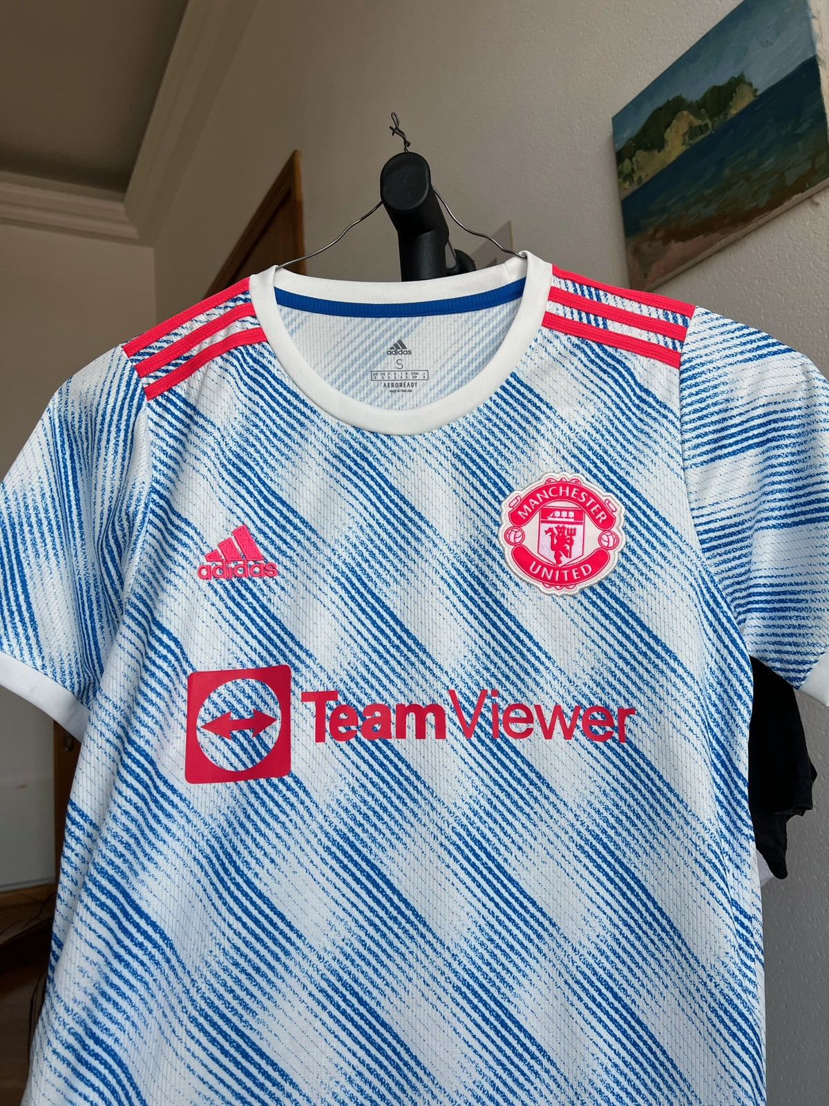Nike NWT Adidas Manchester United Ronaldo 7 Soccer Jersey Size US S / EU 44-46 / 1 - 3 Thumbnail