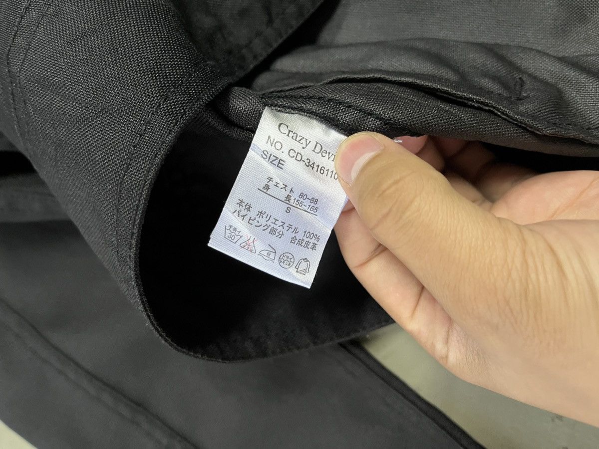 If Six Was Nine Crazy Devil Boxy Trucker Embroidered Trucker Riding Jacket Size US S / EU 44-46 / 1 - 11 Thumbnail