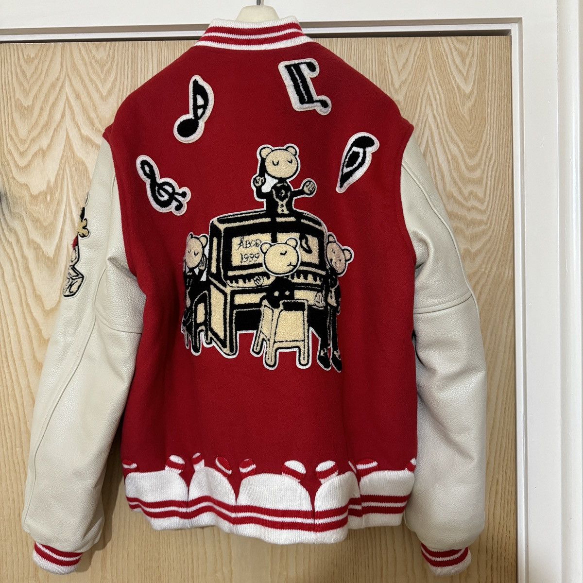 Japanese Brand × STILLZ ABCD Jose Wong ‘A boy can’t dress’ teddy varsity jacket. Size US L / EU 52-54 / 3 - 2 Thumbnail
