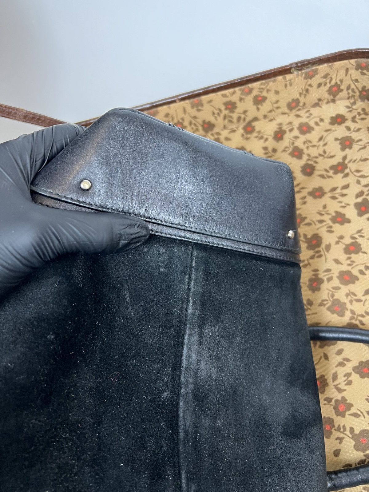 Bally Vintage Bally suede leather Bag Size ONE SIZE - 10 Thumbnail