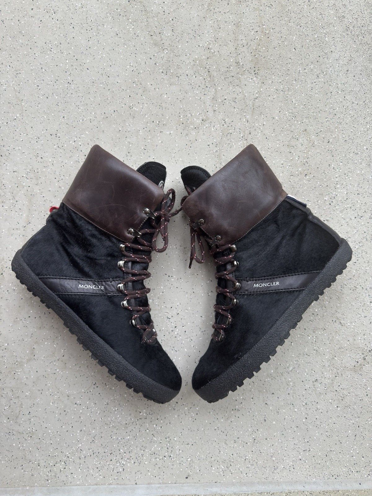 Moncler Moncler Pony Suede Sherpa combat snow Boots size 41 Size US 11 / IT 41 - 2 Thumbnail
