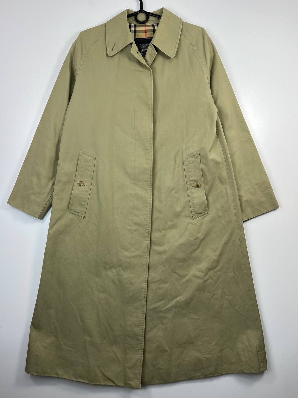 Burberry Vintage Burberrys Trench Coat Made in England Nova Check L Size US L / EU 52-54 / 3 - 1 Thumbnail