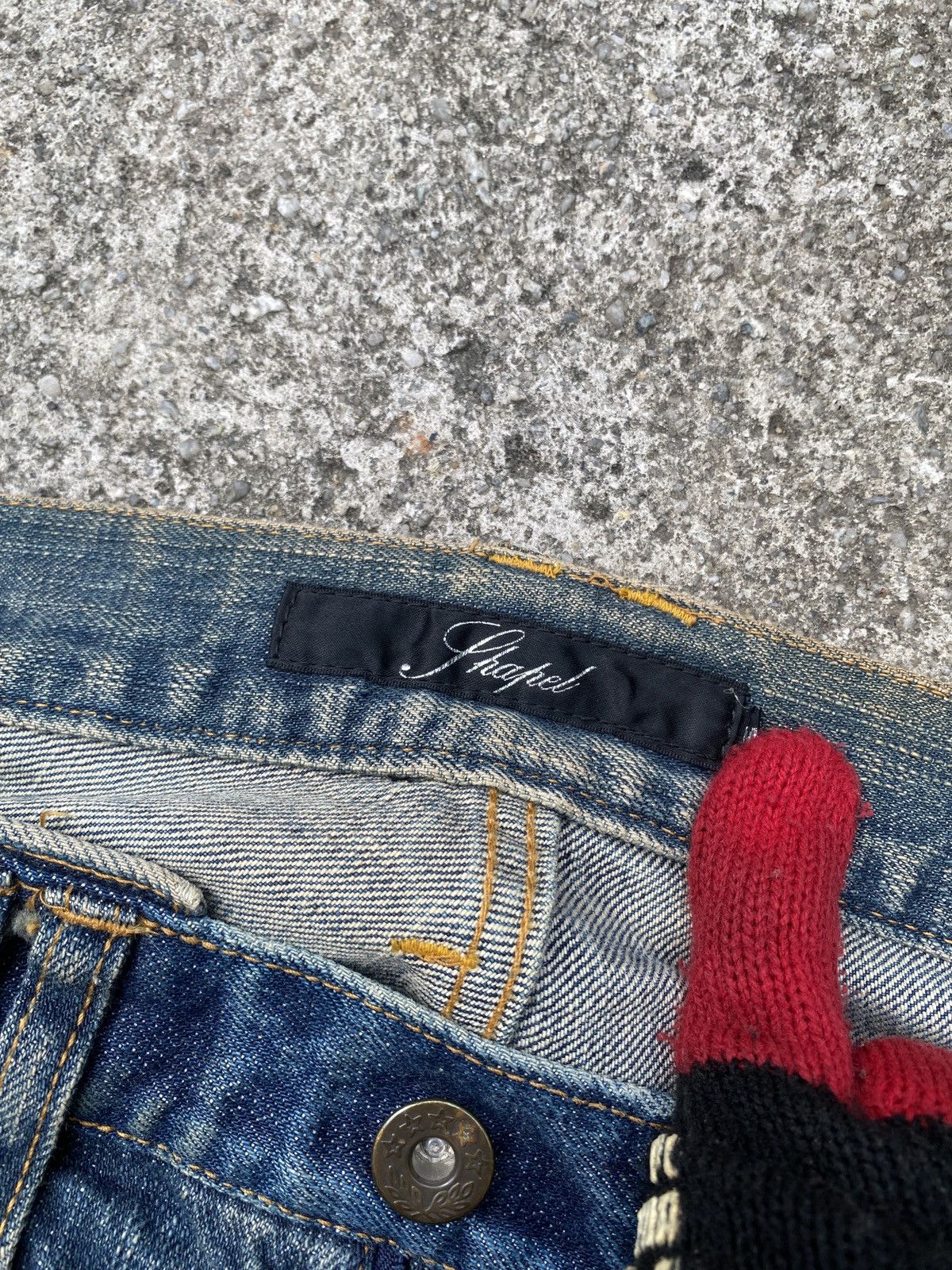 Japanese Brand Shapel Japan Rusty Distressed Denim Size US 32 / EU 48 - 17 Thumbnail
