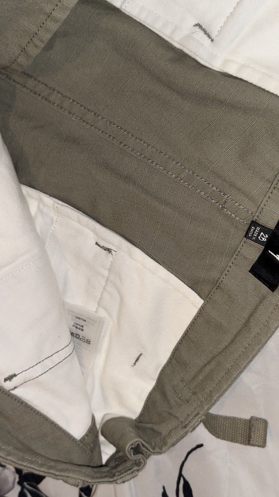 Stussy Stüssy MILITARY RIPSTOP COTTON CARGO PANTS Size US 28 / EU 44 - 5 Thumbnail