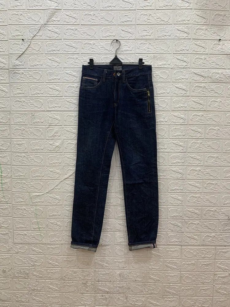 Japanese Brand Vintage B-Side red line selvedge jeans Size US 29 - 1 Thumbnail