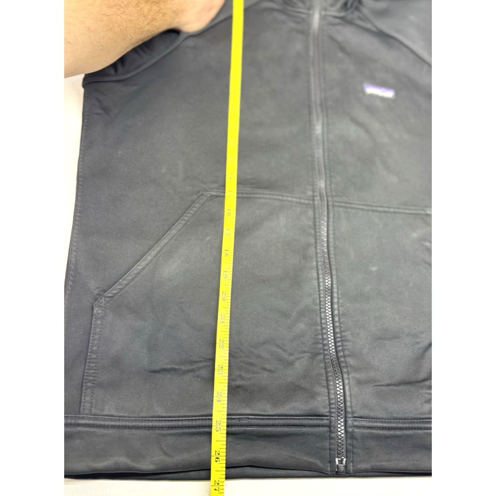 Patagonia VINTAGE Patagonia Jacket Mens M Black Full Zip Hooded Microsoft Branding Logo Size US M / EU 48-50 / 2 - 6 Thumbnail