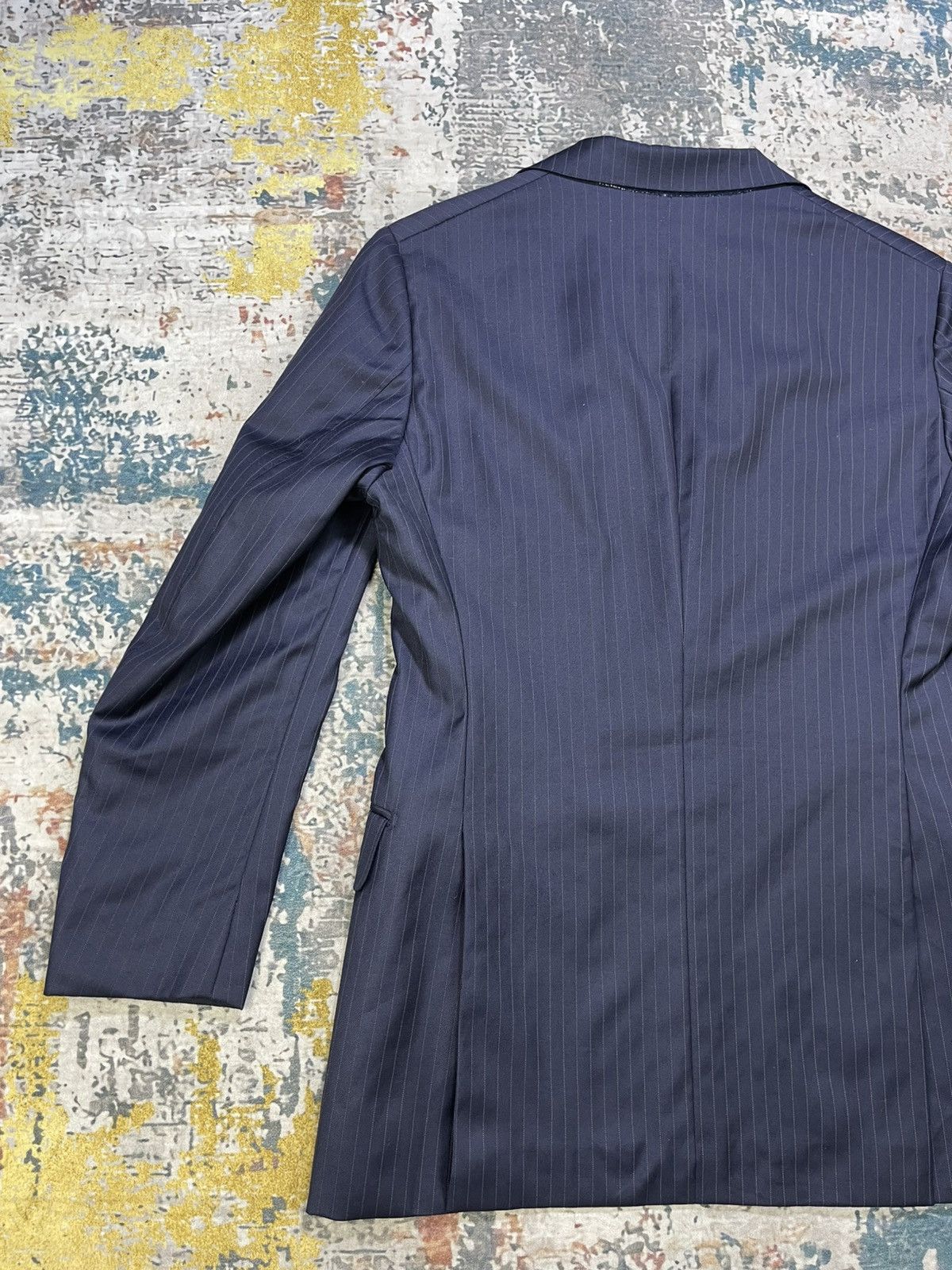 Loro Piana SHIPS x Loro Piana Pinstripes Double Slit Blazers Size US S / EU 44-46 / 1 - 5 Thumbnail