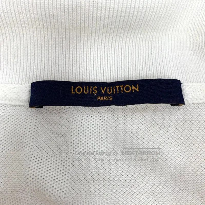 Louis Vuitton Louis Vuitton White Cotton Men's Polo Shirt . Size US L / EU 52-54 / 3 - 5 Thumbnail