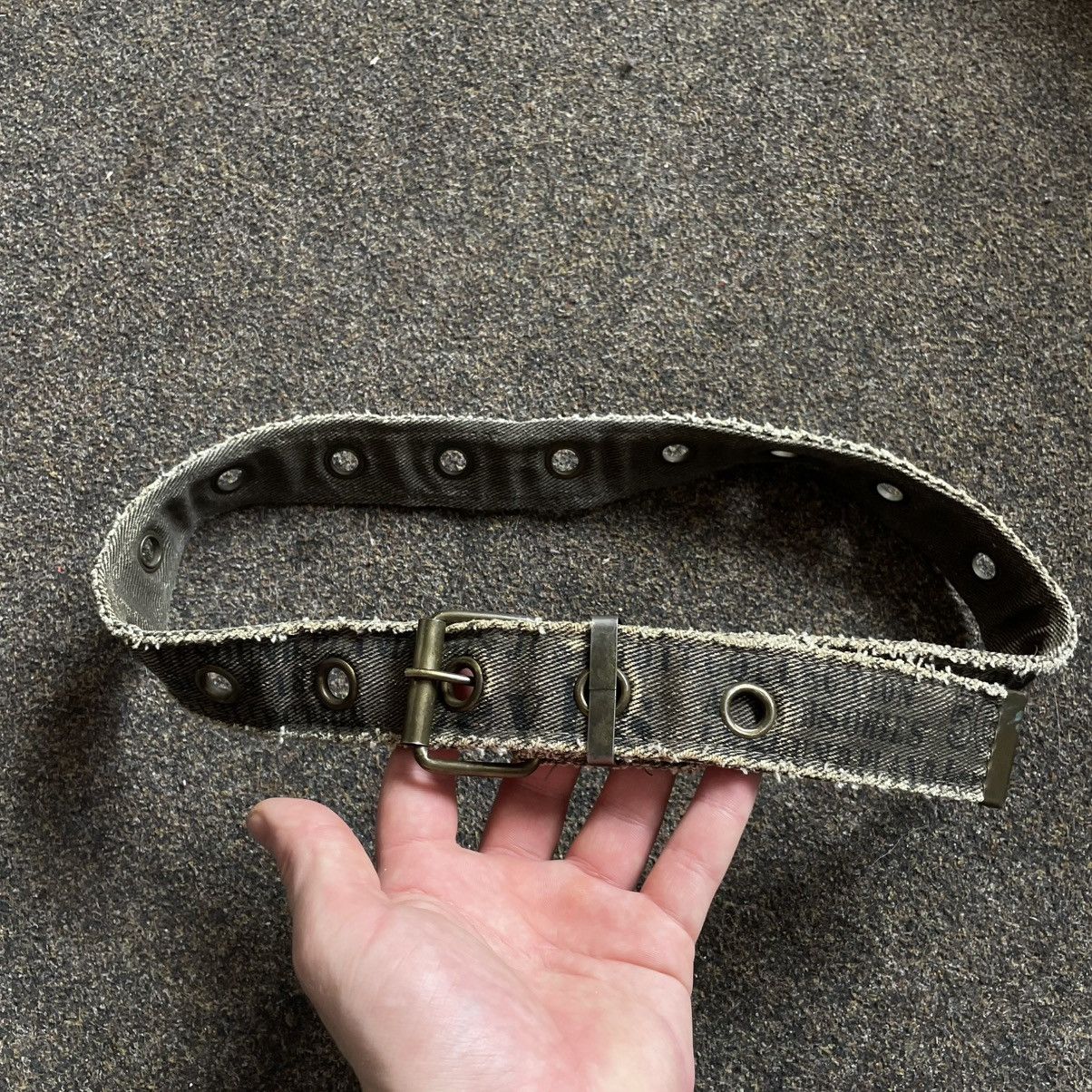 Vintage Vintage Y2K Archive Webbing Belt Streetwear Boxy Worn In OS Size ONE SIZE - 3 Thumbnail