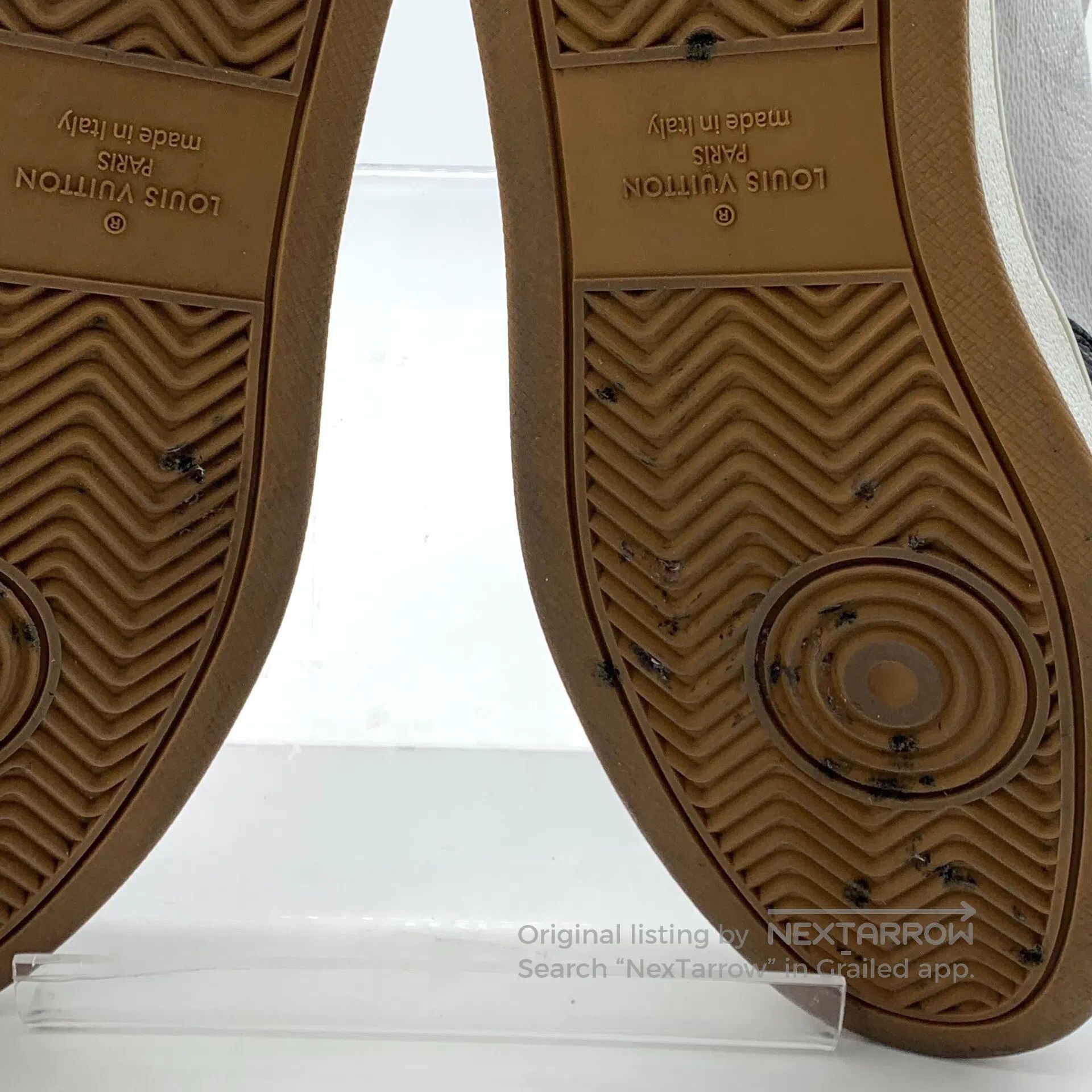 Louis Vuitton Louis Vuitton Black logo monogram laced casual flat sports Size US 7 / EU 40 - 9 Thumbnail