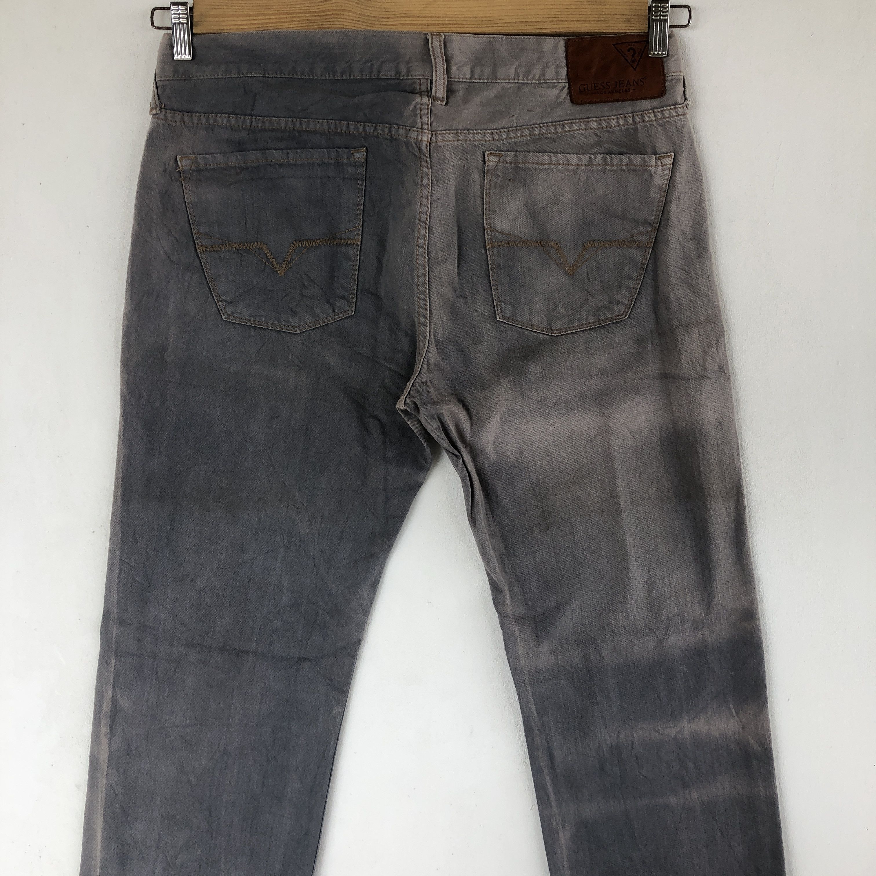 Guess Vintage Guess Jeans Sun Faded Guess Gray Denim Pants Size US 34 / EU 50 - 4 Thumbnail