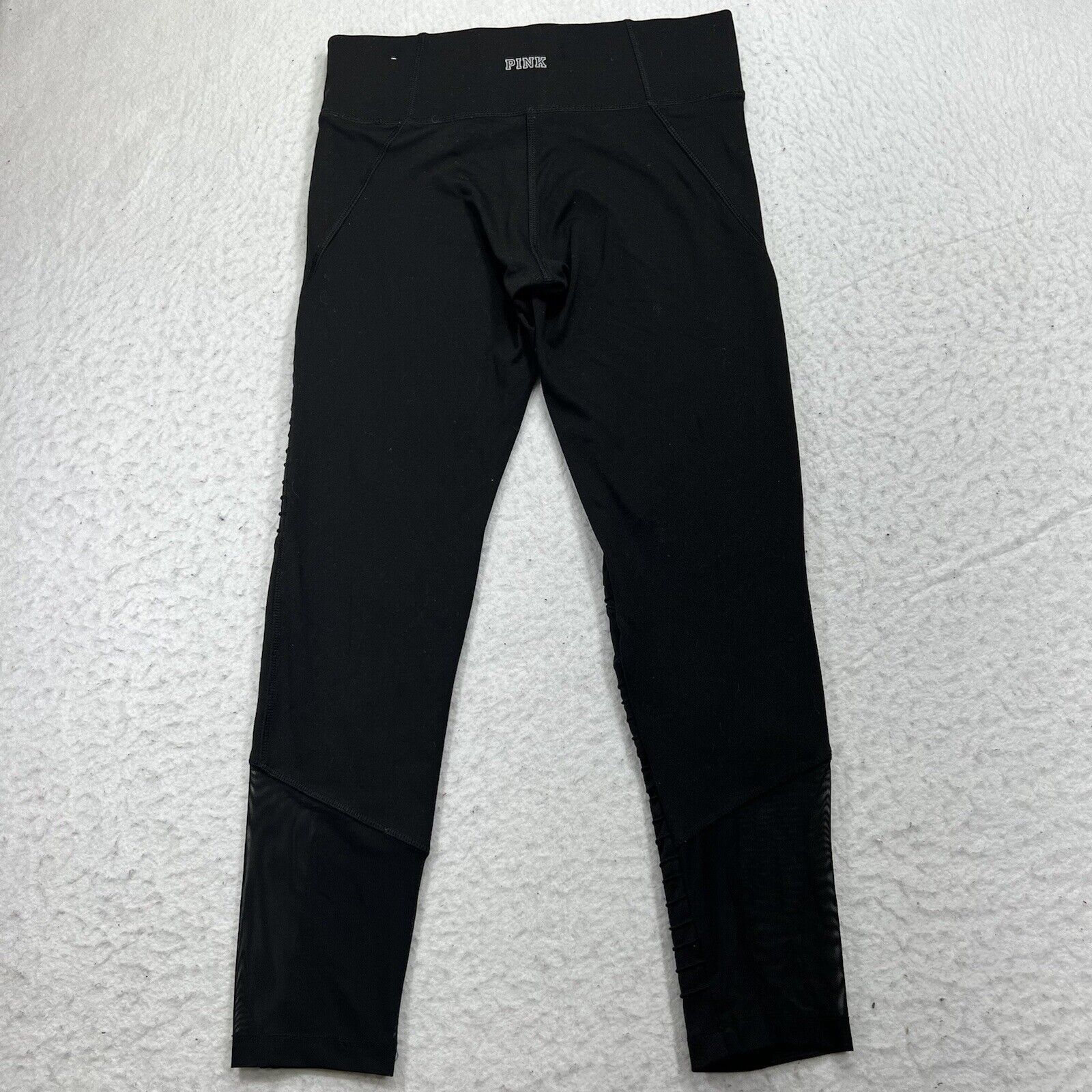 Pink Victoria's Secret Athletic Stretch Yoga Pants Leggings Size 26" / US 2 / IT 38 - 1 Thumbnail