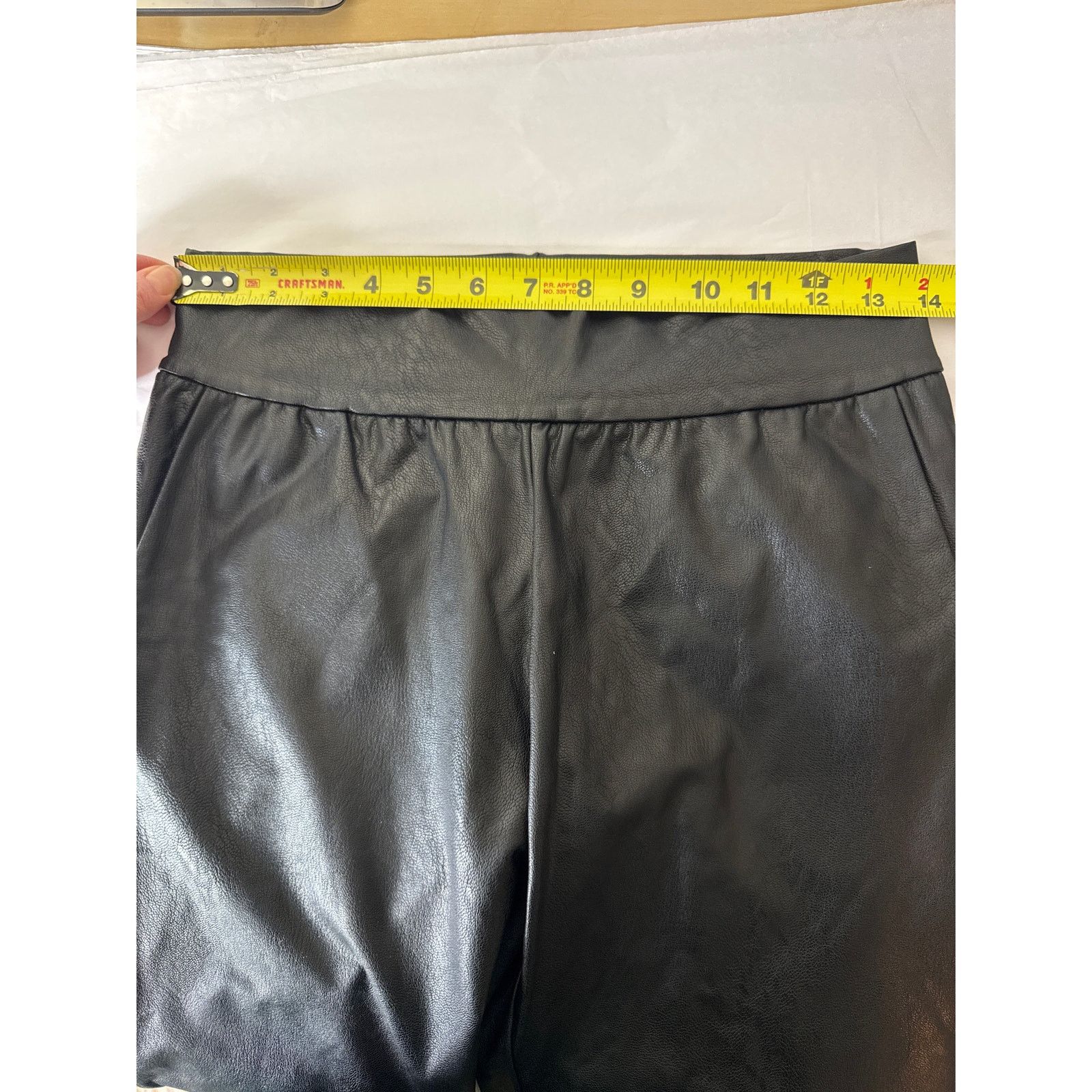 Commando COMMANDO Faux Leather Pull On Jogger Pant Black Size Small Size 28" / US 6 / IT 42 - 6 Thumbnail