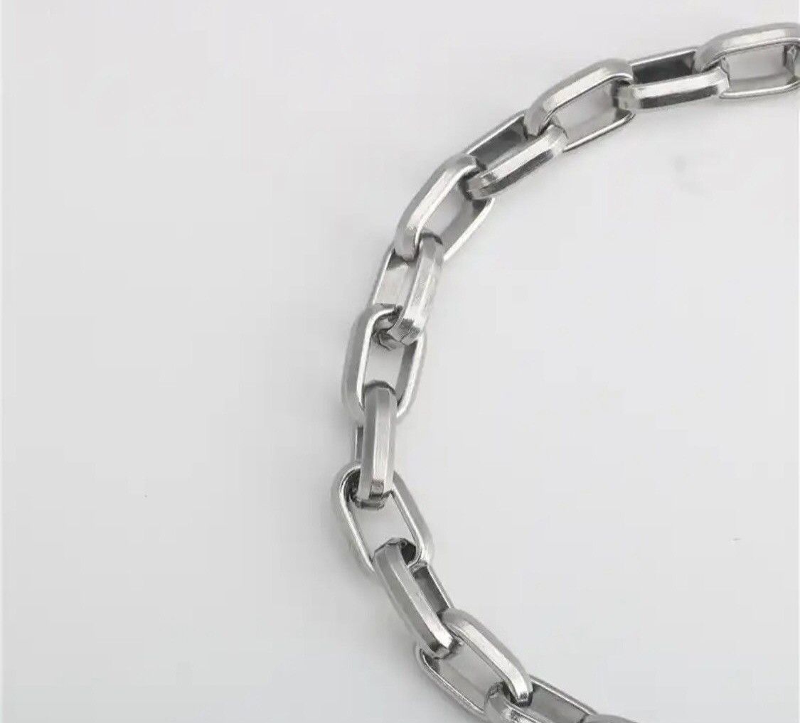 Vintage Y2K Cuban Chain Clavicle Necklace Size ONE SIZE - 4 Thumbnail