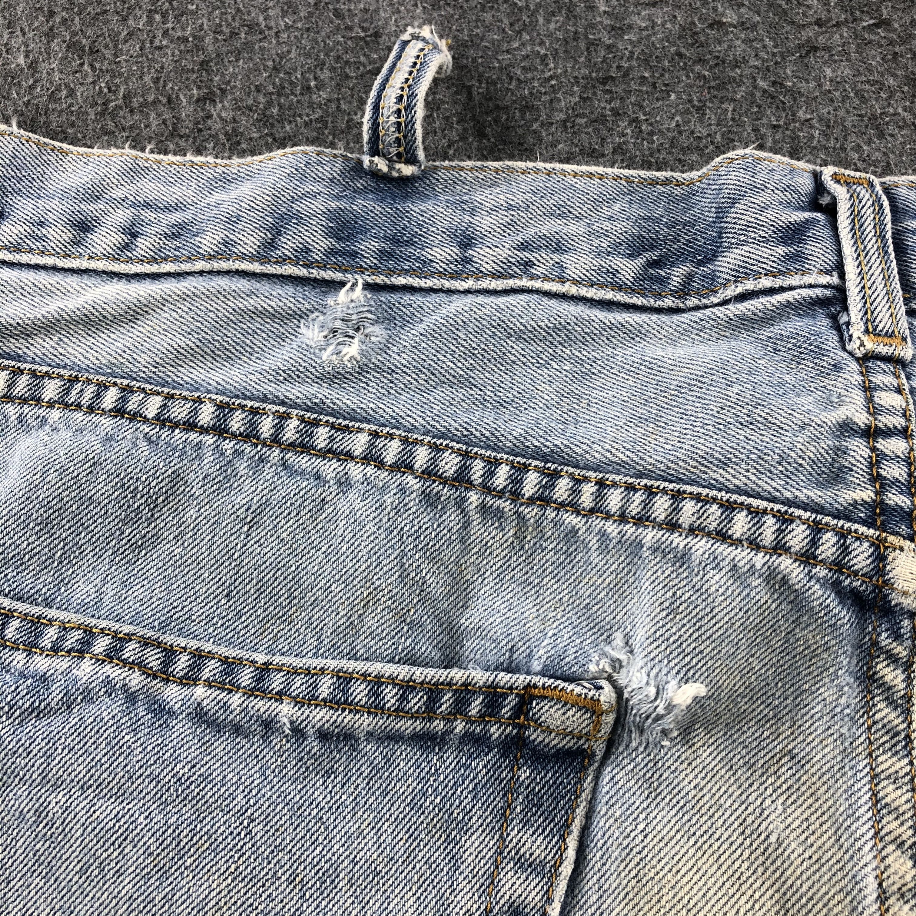 Levi's Vintage Light Wash Levis 550 Jeans-J1256 Size US 41 - 8 Thumbnail