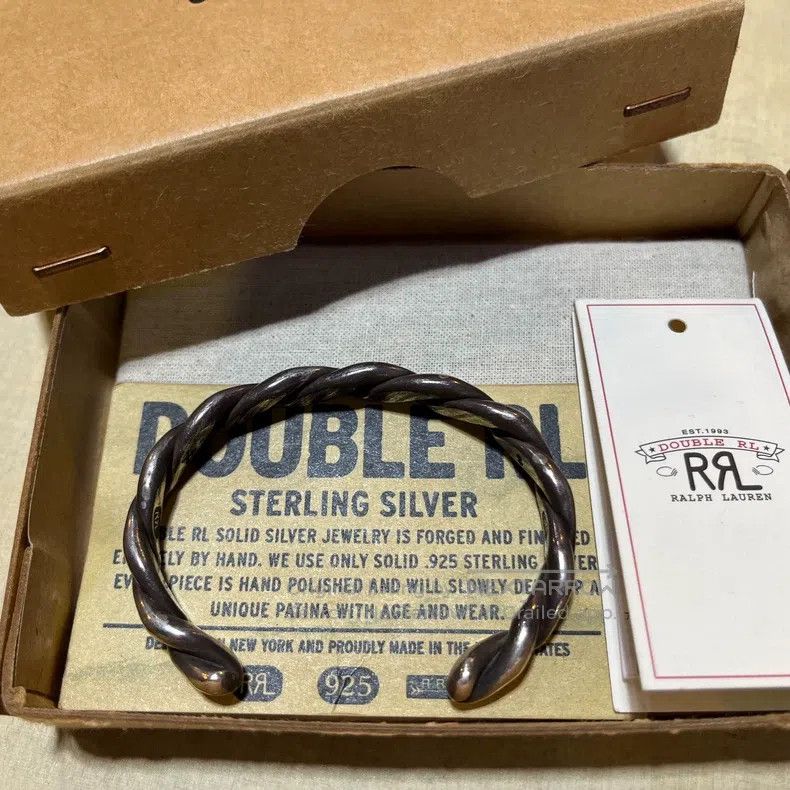 RRL Ralph Lauren RRL Ralph Lauren Old Limited Edition Rope Style 925 Silver Size ONE SIZE - 5 Thumbnail