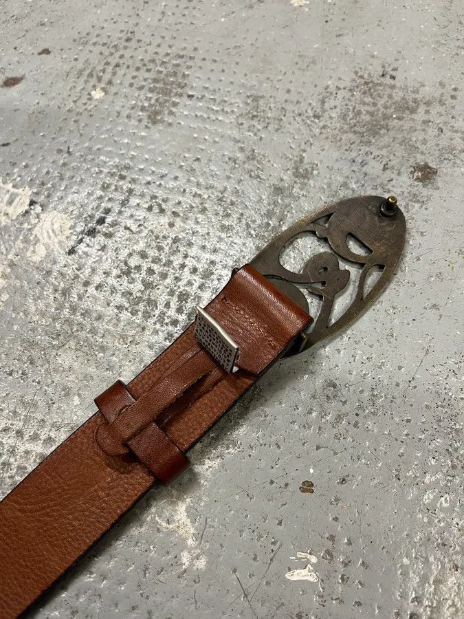 Dolce & Gabbana SS2004 Dolce & Gabbana Brown Premium Leather Belt Size ONE SIZE - 8 Thumbnail