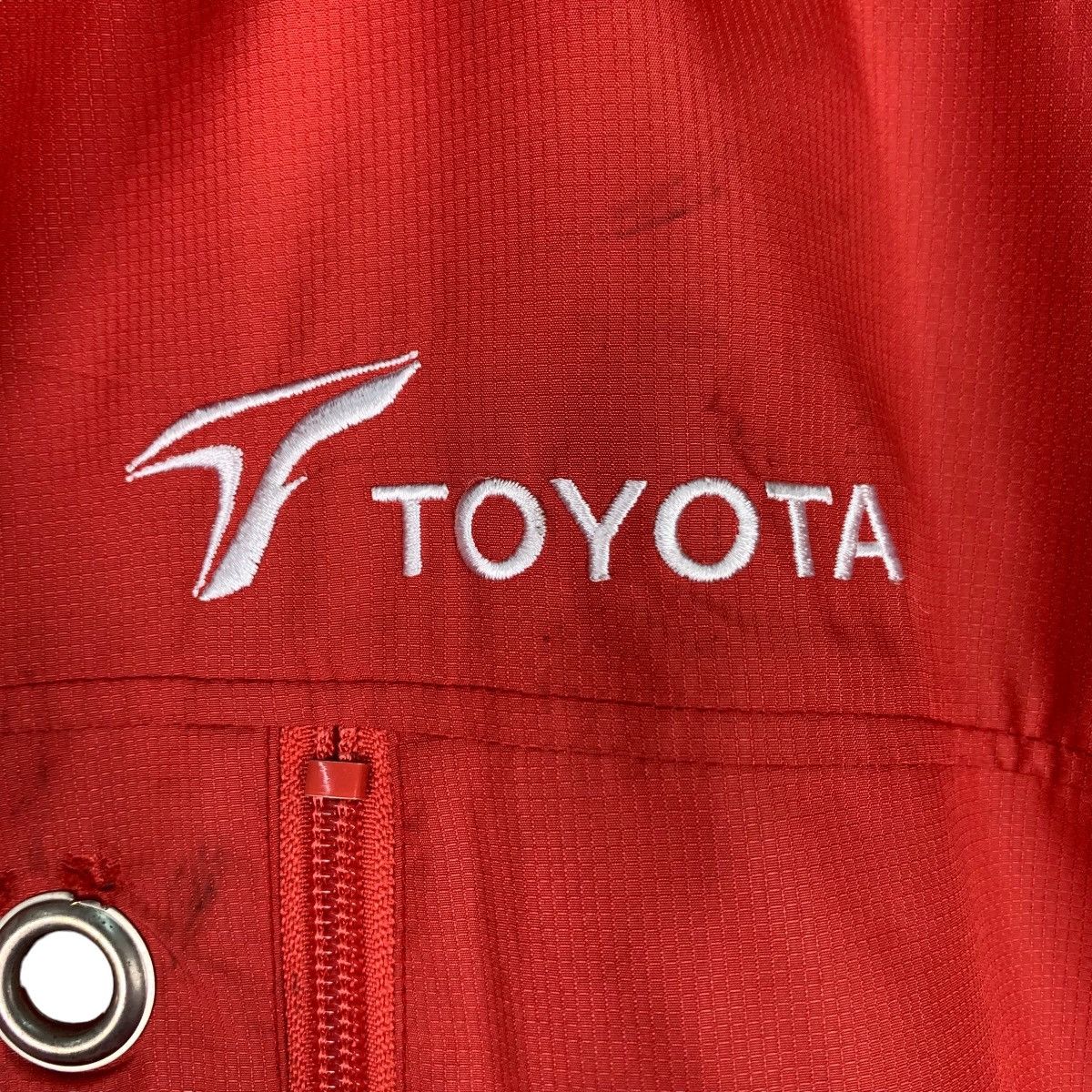 Japanese Brand TOYOTA Embroidered Big Logo Red Light Jacket #0928-C41 Size US M / EU 48-50 / 2 - 11 Thumbnail