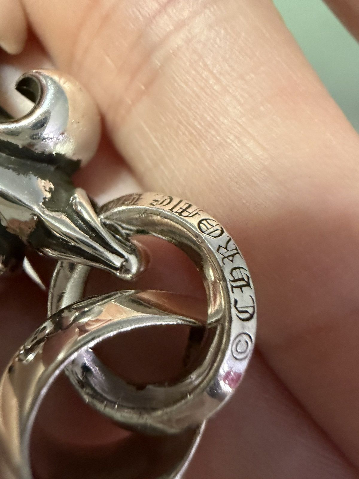 Chrome Hearts Ch fleur pendant Large - new Size ONE SIZE - 12 Thumbnail